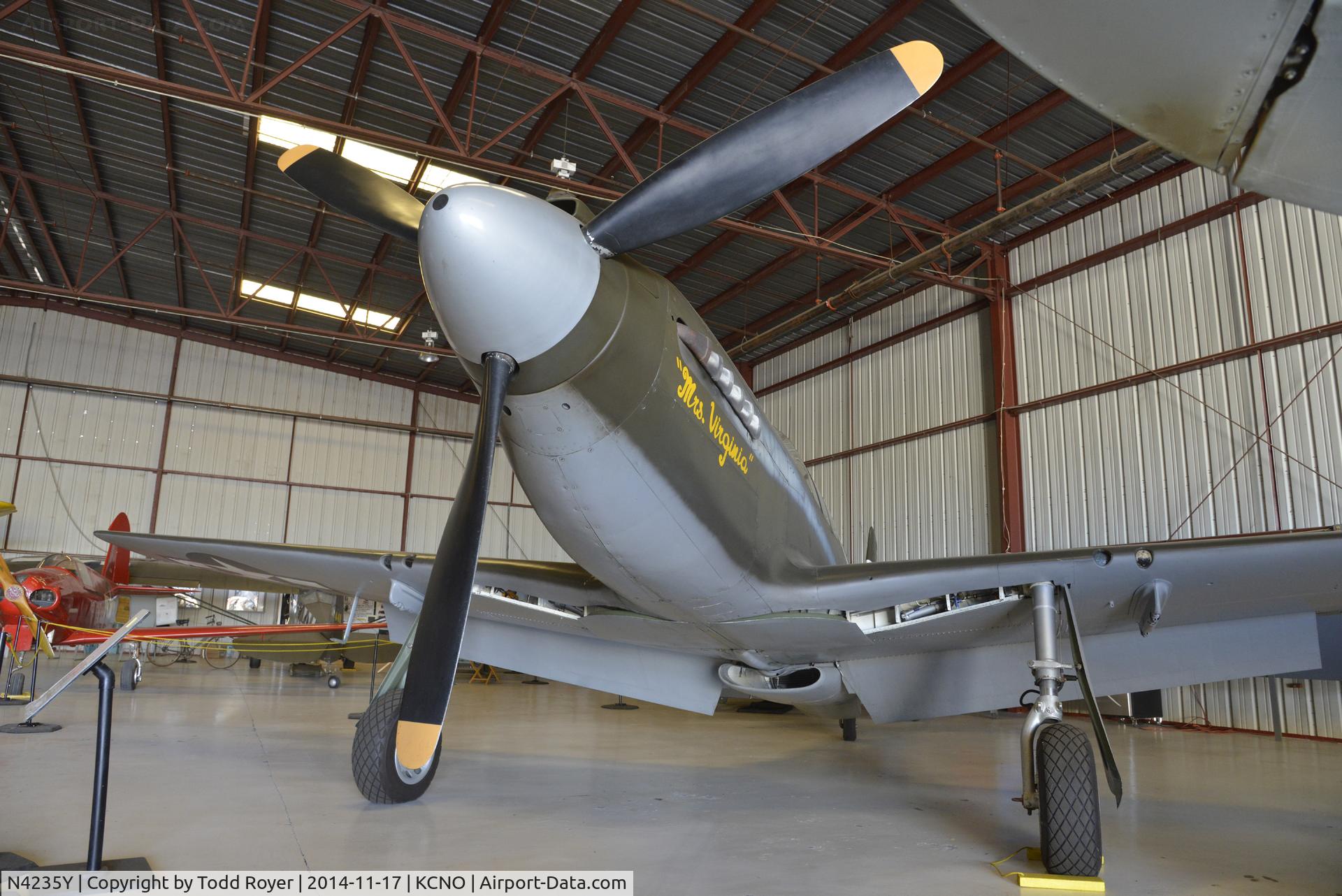N4235Y, 1943 North American P-51A Mustang C/N MSN 99-22354, At the Panes of Fame museum in Chino