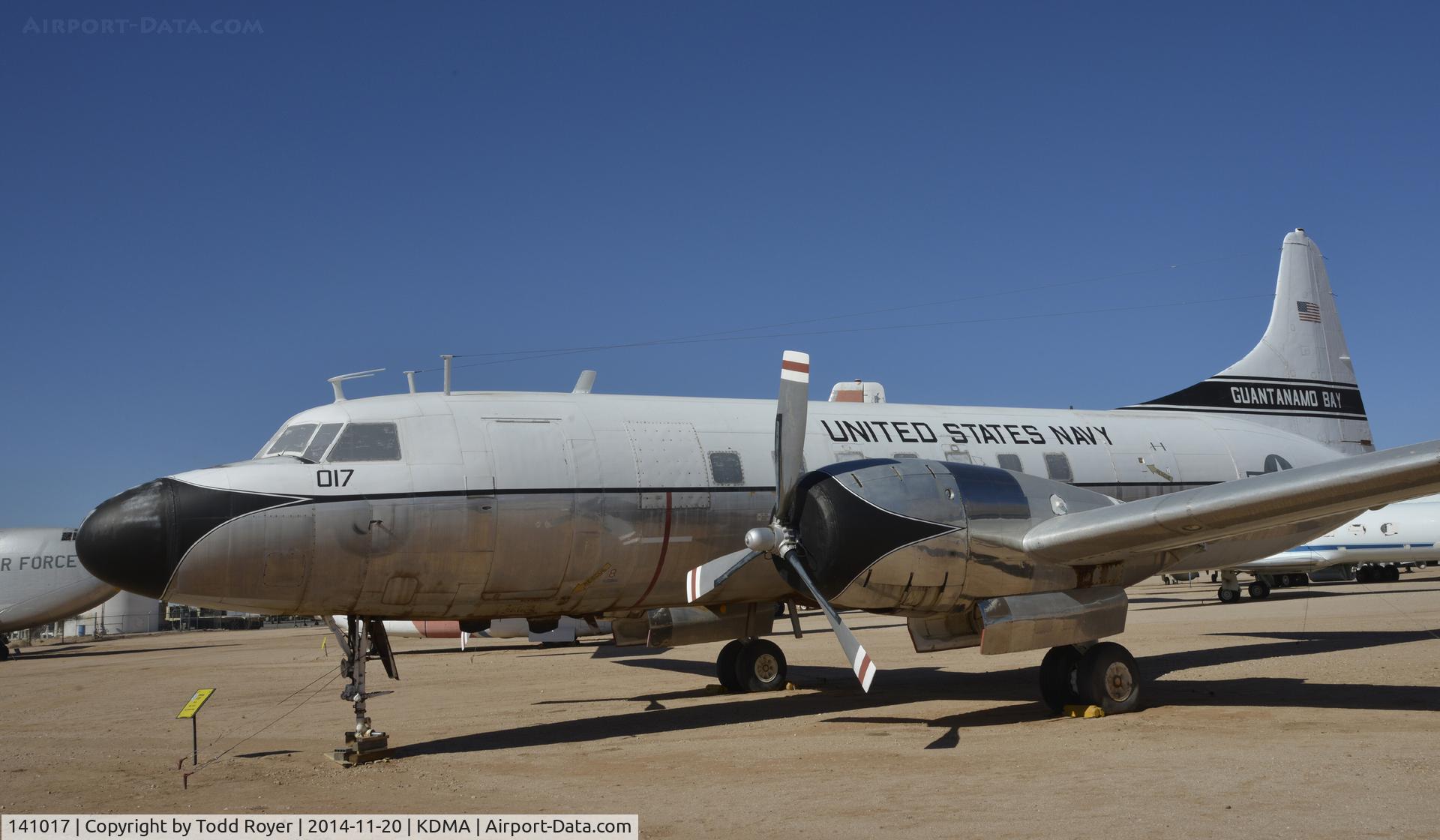 141017, 1956 Convair C-131F (R4Y-1) Samaritan C/N 300, On display at Pima Air and Space Museum