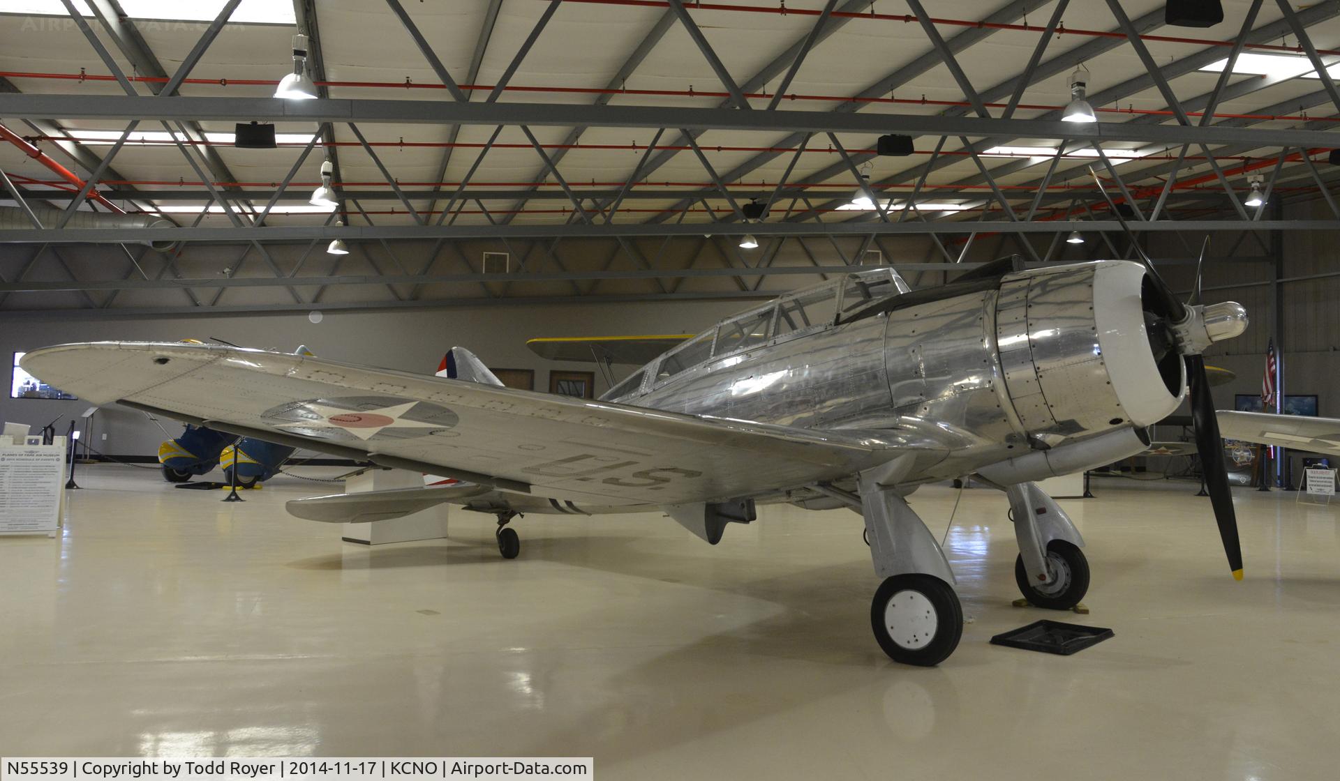 N55539, 1940 Republic AT-12 Guardsman C/N 483-38, At the Planes of Fame Museum Chino