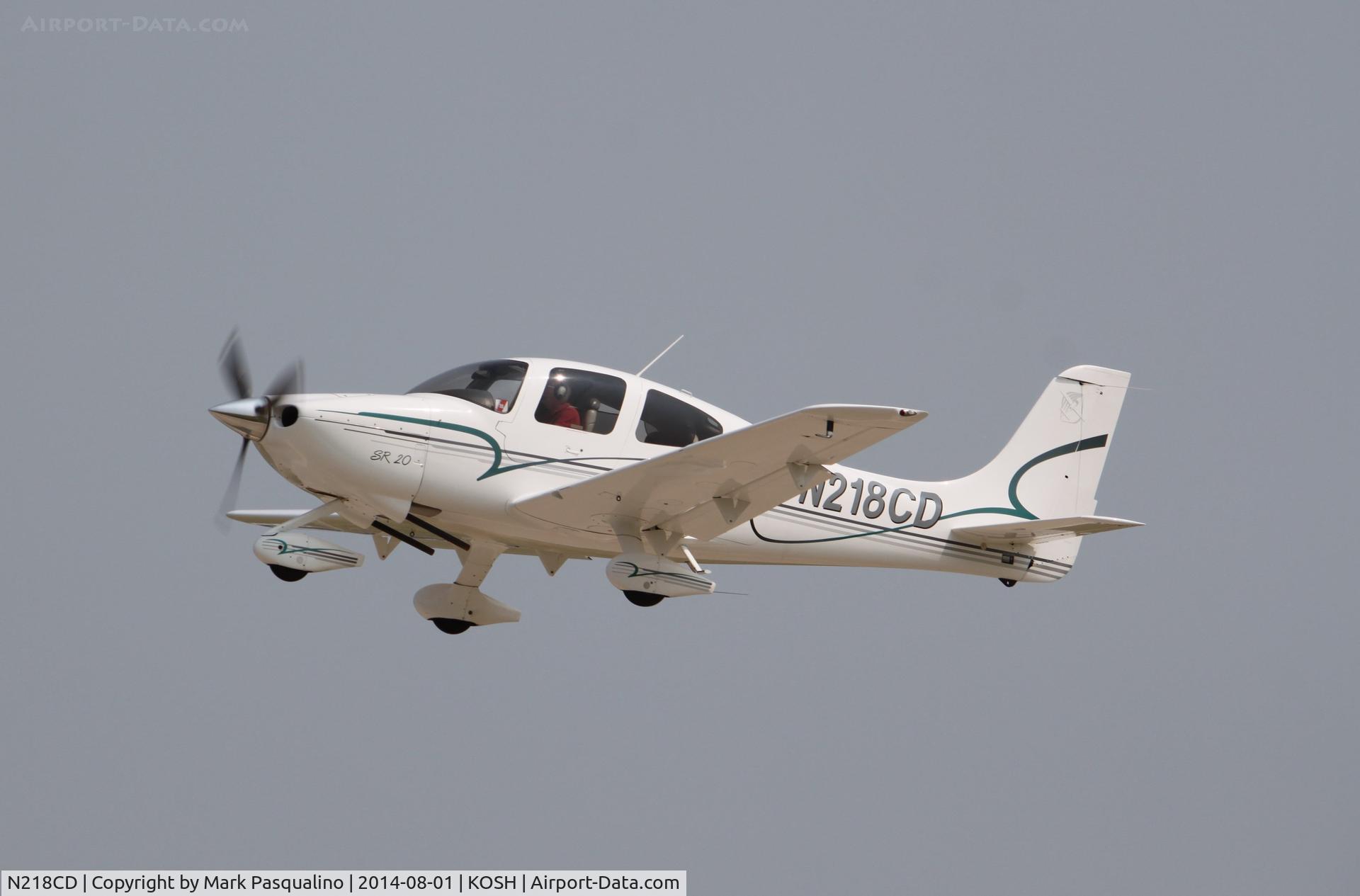 N218CD, 2001 Cirrus SR20 C/N 1123, Cirrus SR20