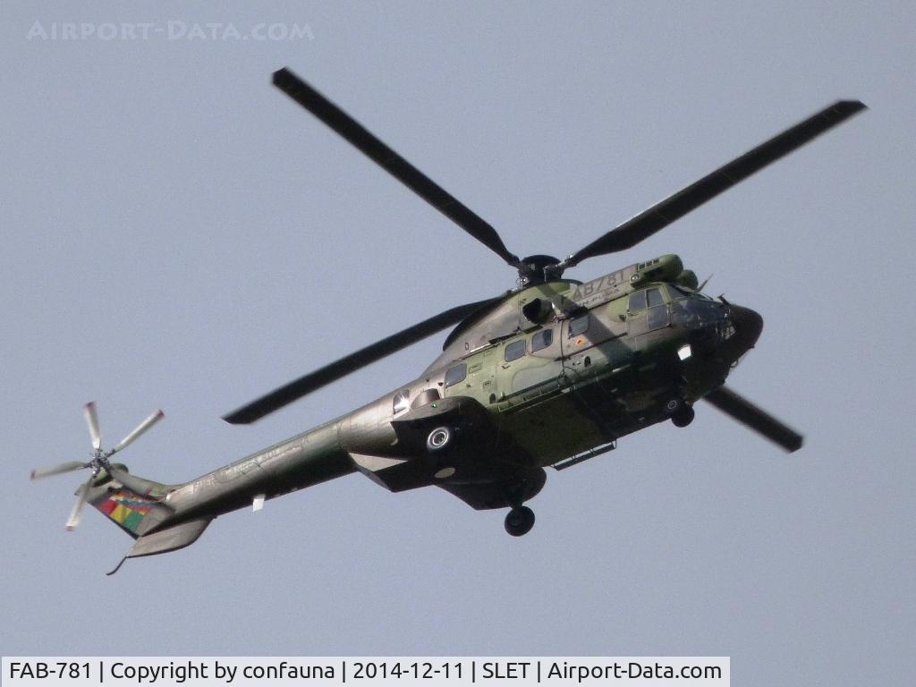 FAB-781, 2014 Eurocopter AS-332C-1e C/N 861727?, Newest Bolivian Airforce helicopter, 