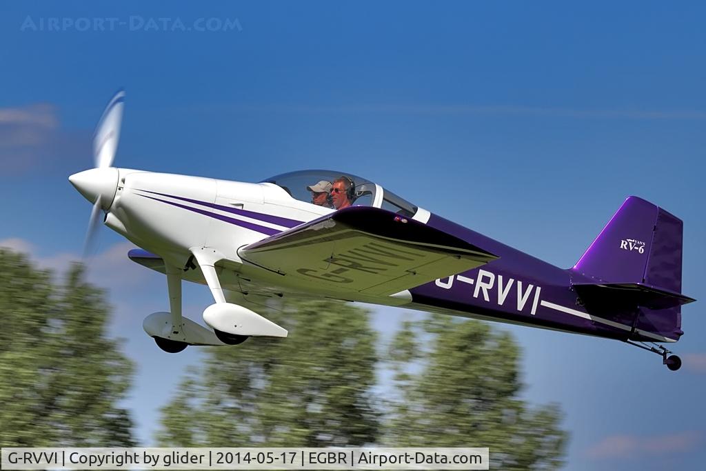 G-RVVI, 2000 Vans RV-6 C/N PFA 181-12418, Clearing rwy 29