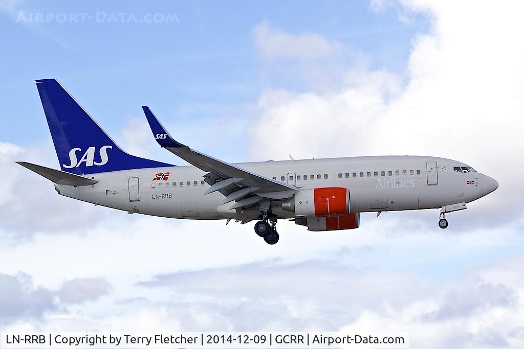 LN-RRB, 2007 Boeing 737-783 C/N 32276, At Lanzarote Airport ( Canary Isles ) in December 2014