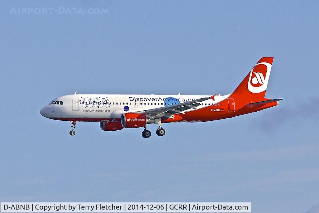 D-ABNB, 2012 Airbus A320-214 C/N 5246, At Lanzarote Airport ( Canary Isles ) in December 2014