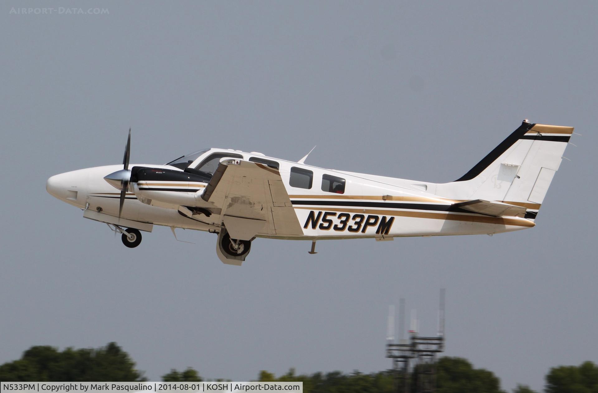 N533PM, Hawker Beechcraft Corp G58 Baron C/N TH-2255, Beech G58