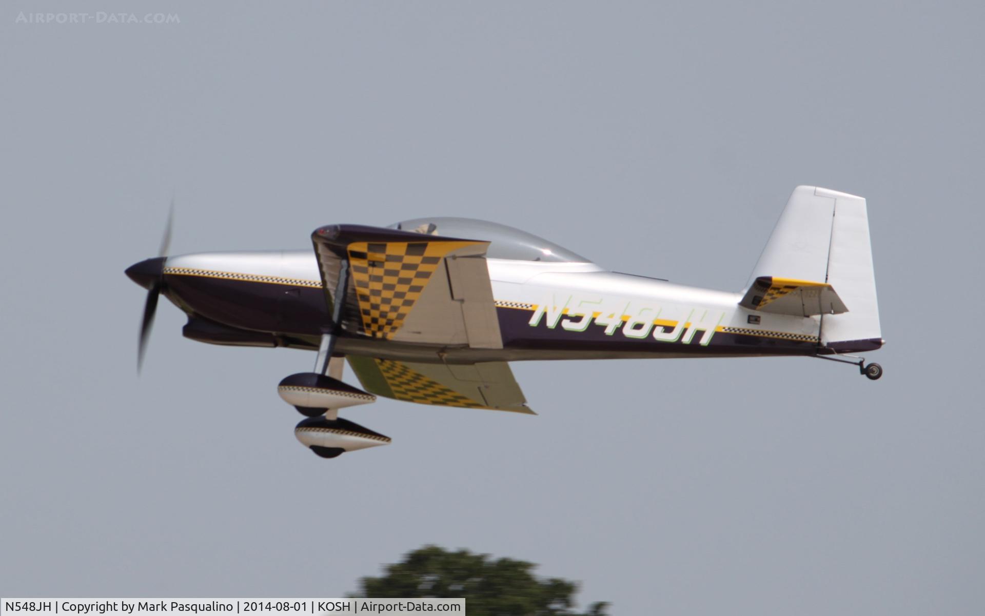 N548JH, 2007 Vans RV-8 C/N 54806, Vans RV-8