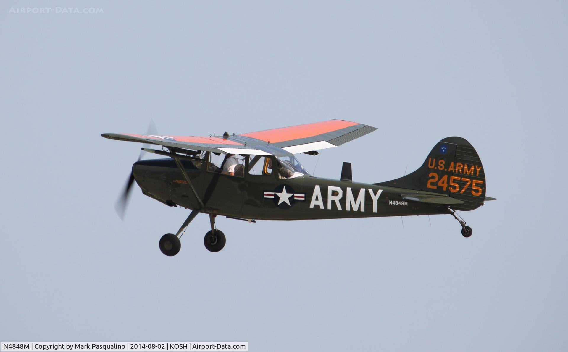 N4848M, Cessna L-19 C/N 24575, Cessna L-19
