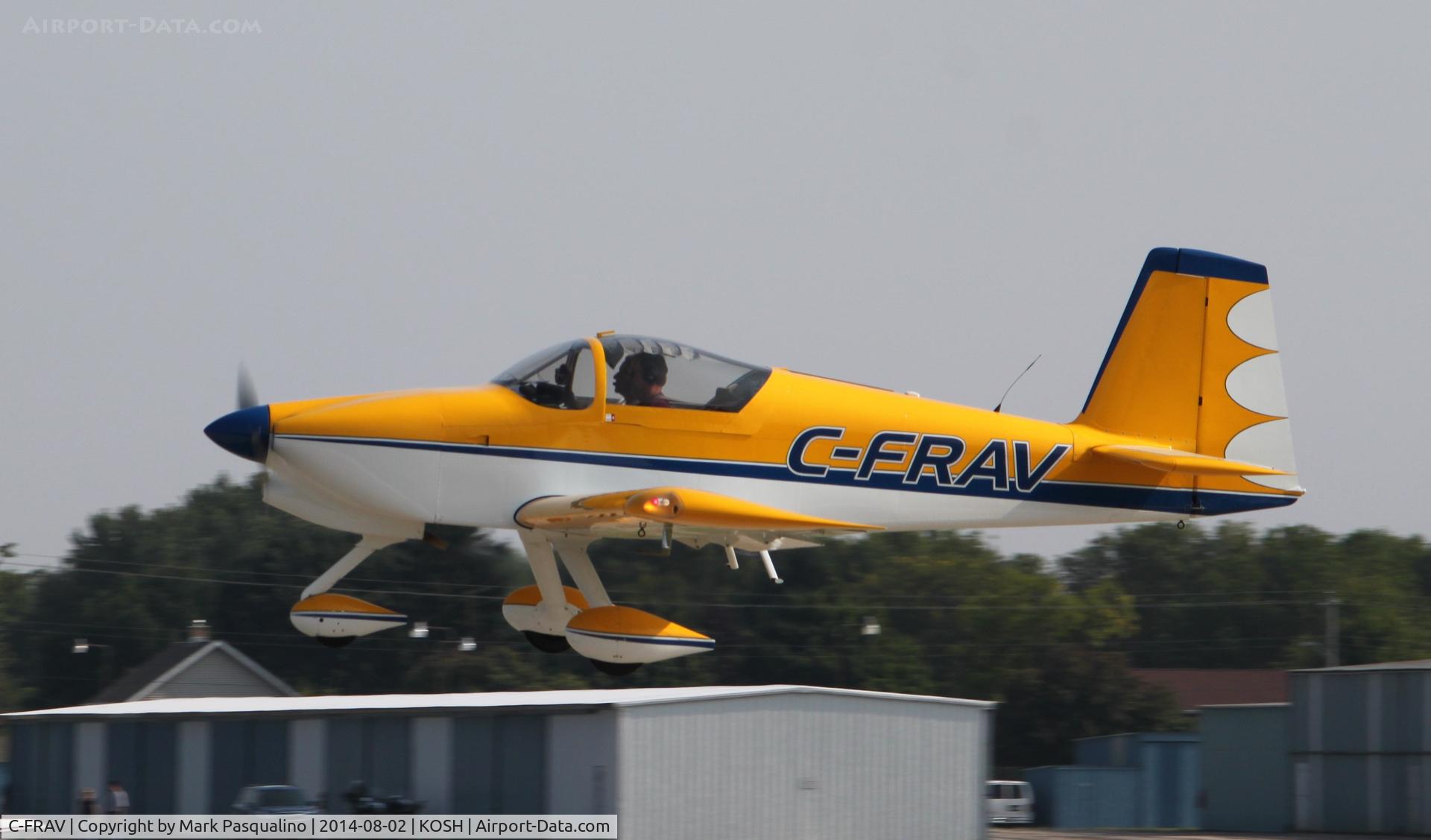 C-FRAV, 2011 Vans RV-9A C/N 91485, Vans RV-9A
