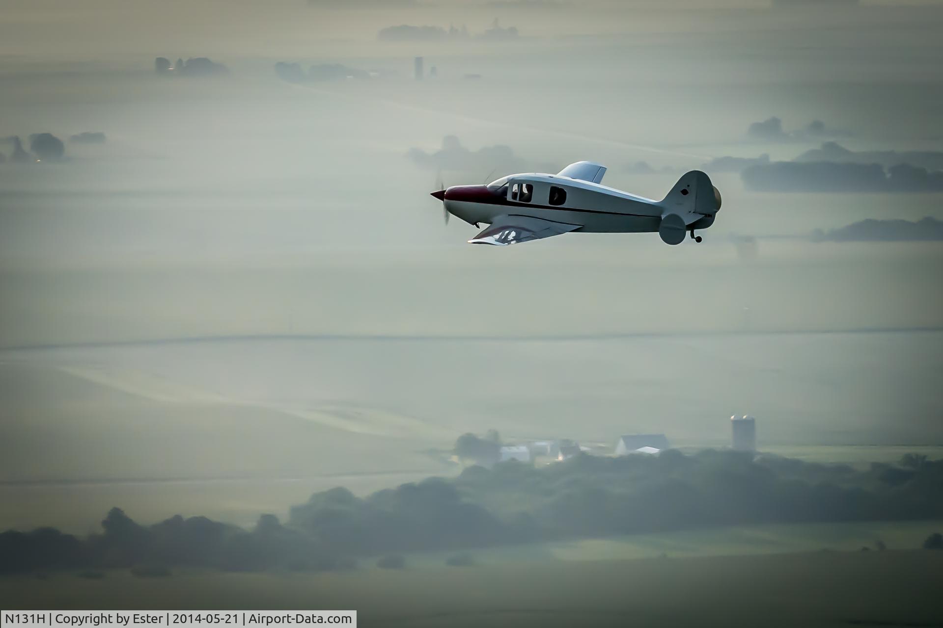 N131H, 1957 Bellanca 14-19-2 Cruisair Senior C/N 4041, Morning flight