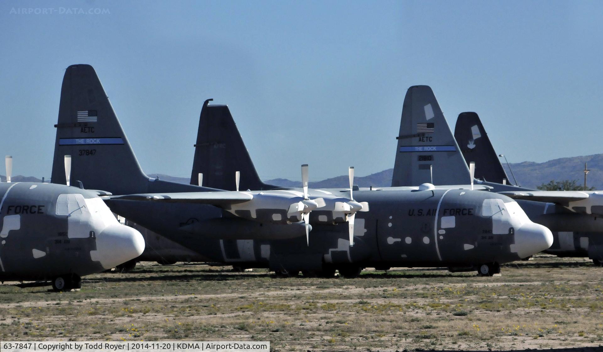 63-7847, Lockheed C-130E Hercules C/N 382-3917, Passing time in the 