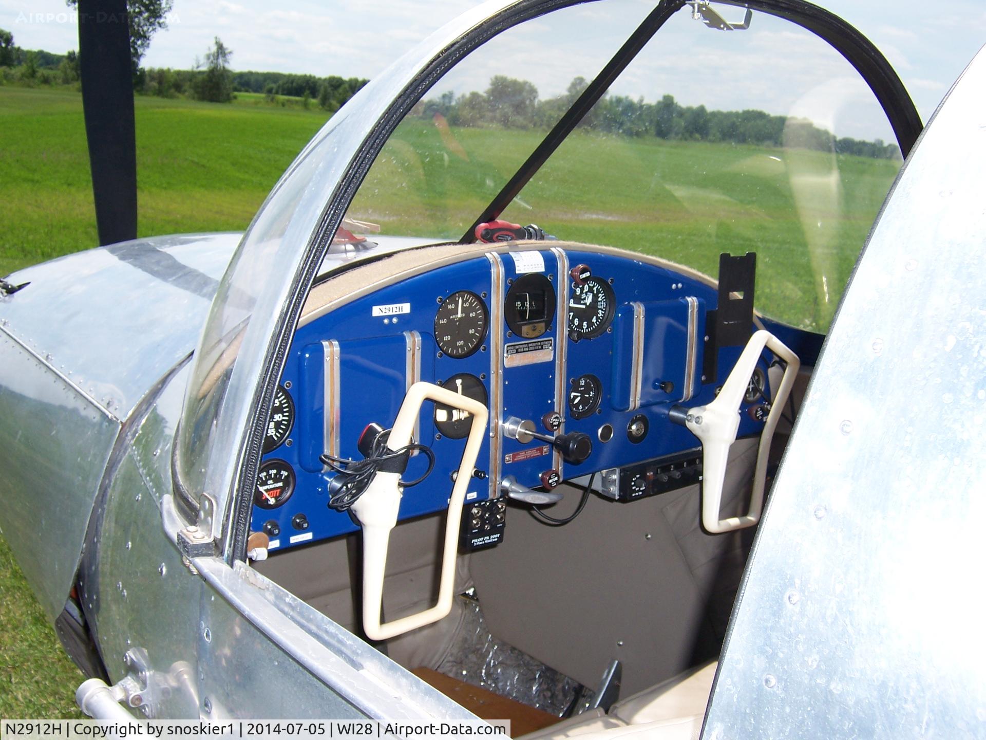 N2912H, 1946 Erco 415C Ercoupe C/N 3537, Rio Creek Flyin July 2014