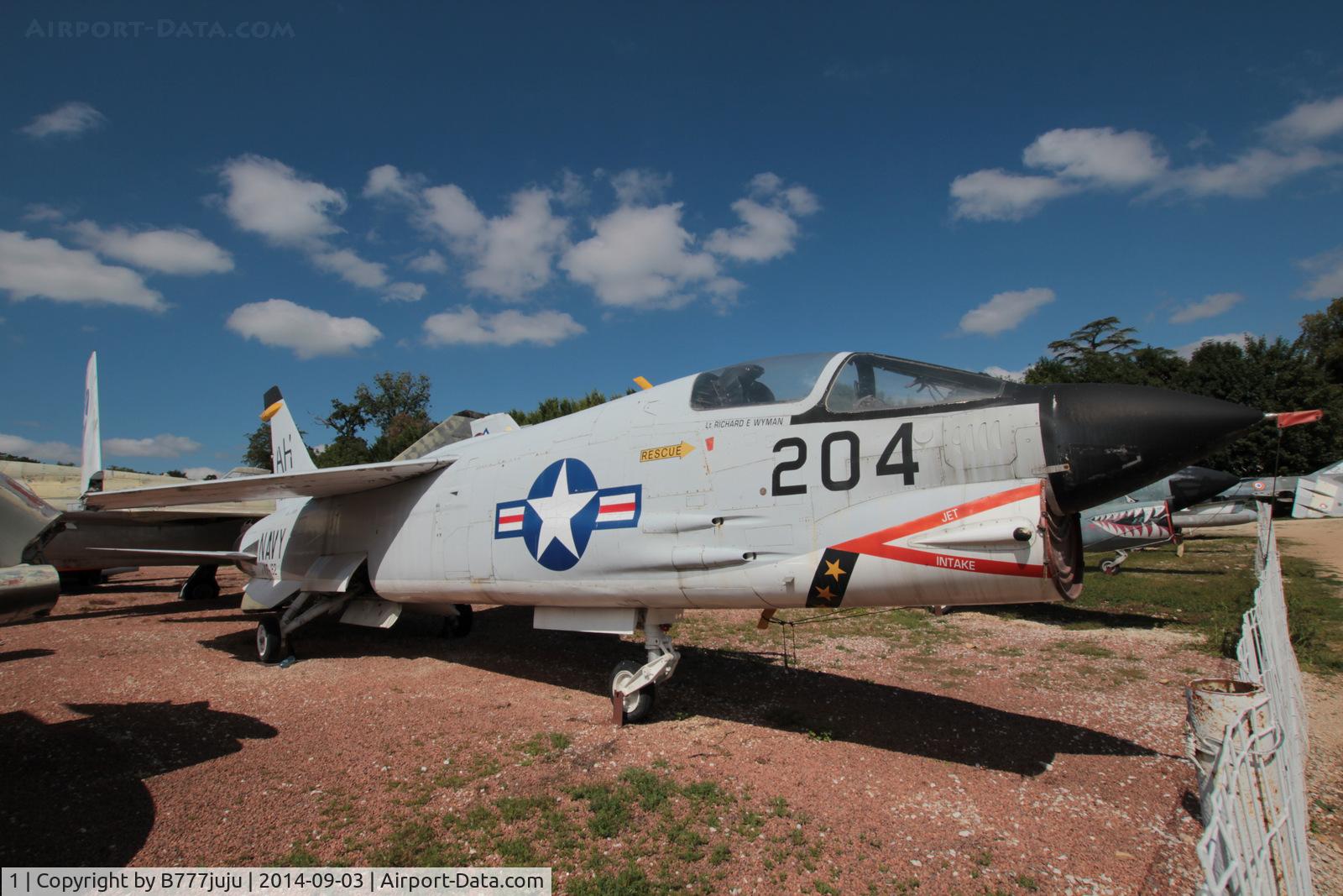 1, Vought F-8E(FN) Crusader C/N 1202, repaint F-8E 150879 AH/204