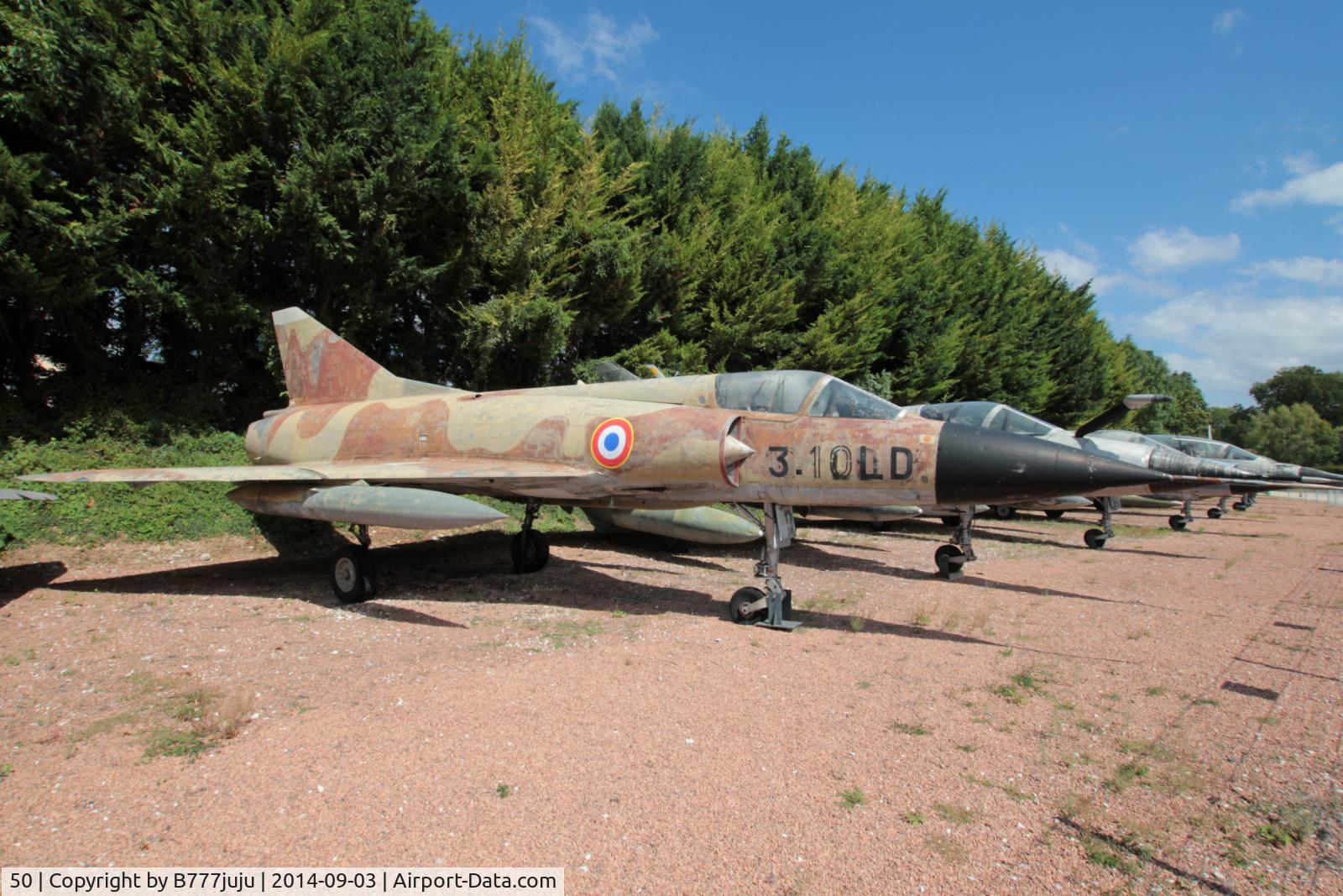 50, Dassault Mirage IIIC C/N 50, at Savigny-Les-Beaune Museum