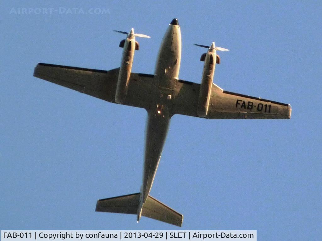 FAB-011, Beechcraft 200 King Air C/N BB-11, Leaving El Trompillo