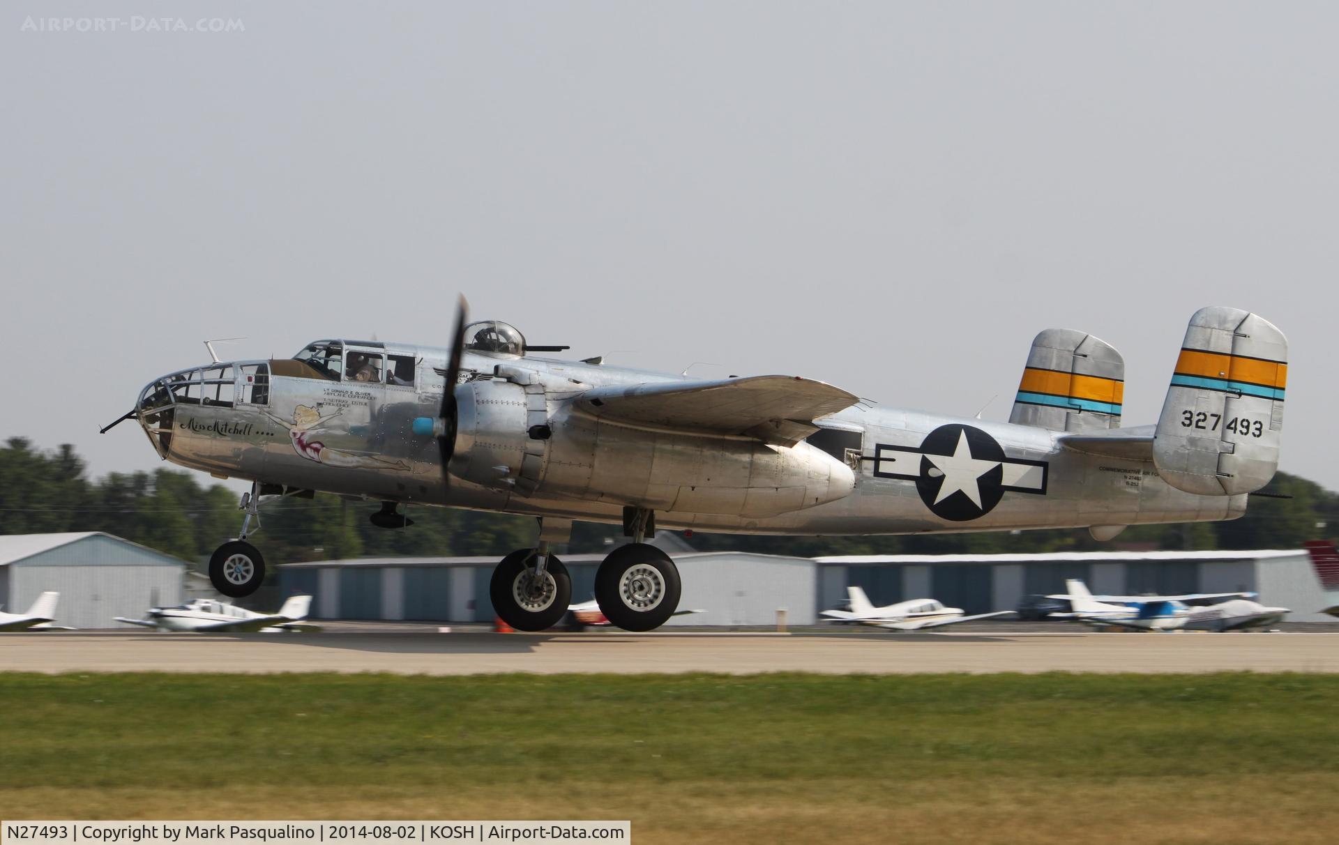 N27493, 1944 North American TB-25K Mitchell C/N 44-29869/108-33144, North American B-25J
