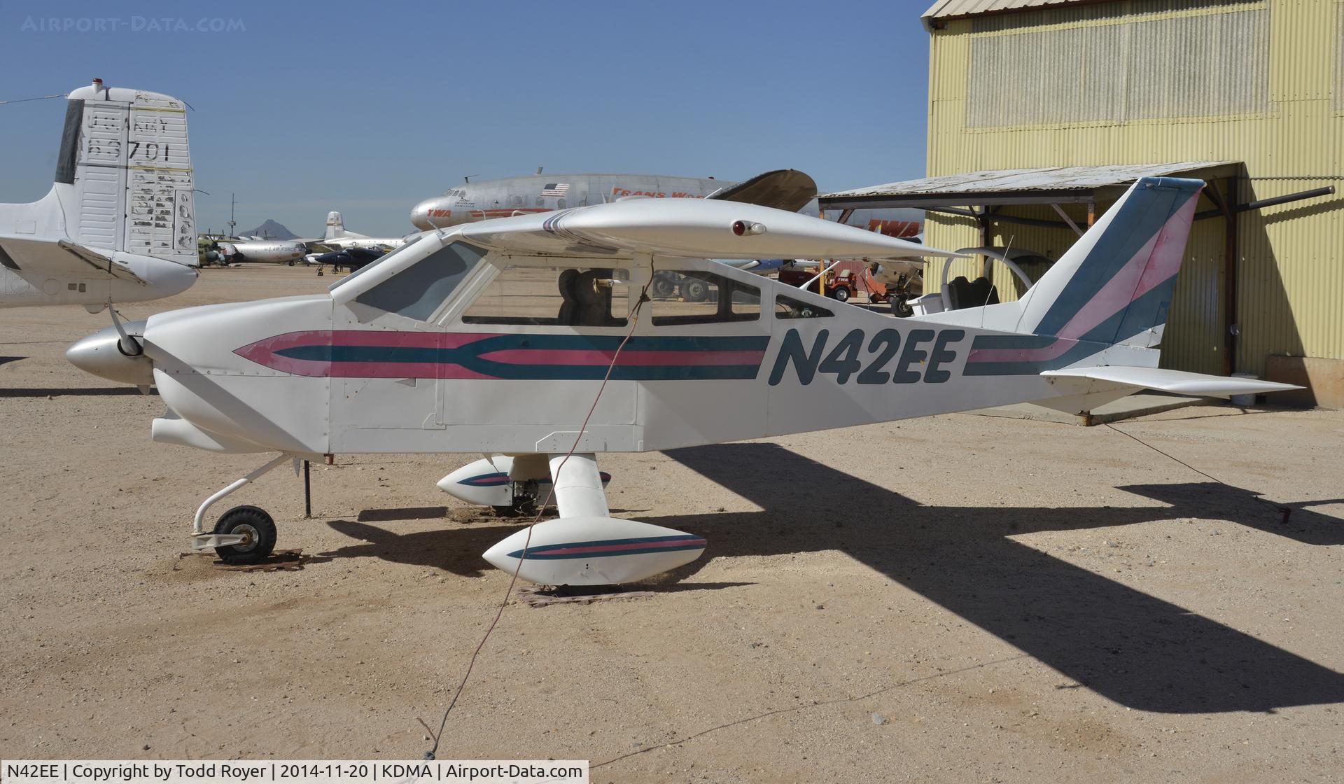 N42EE, Bede BD-4 C/N 382, On Display at the Pima Air and Space Museum
