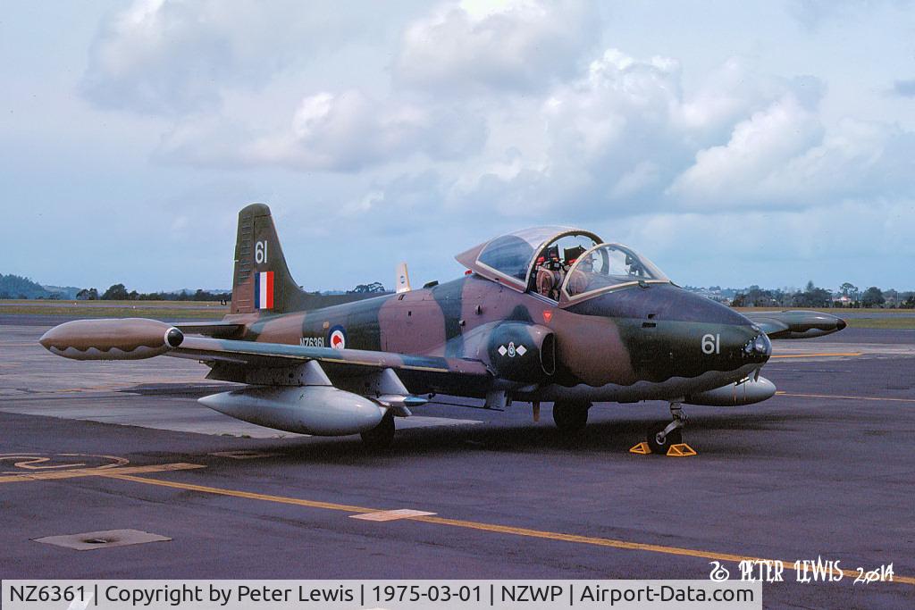 NZ6361, 1970 BAC 167 Strikemaster Mk.88 C/N 301, RNZAF 14 Squadron