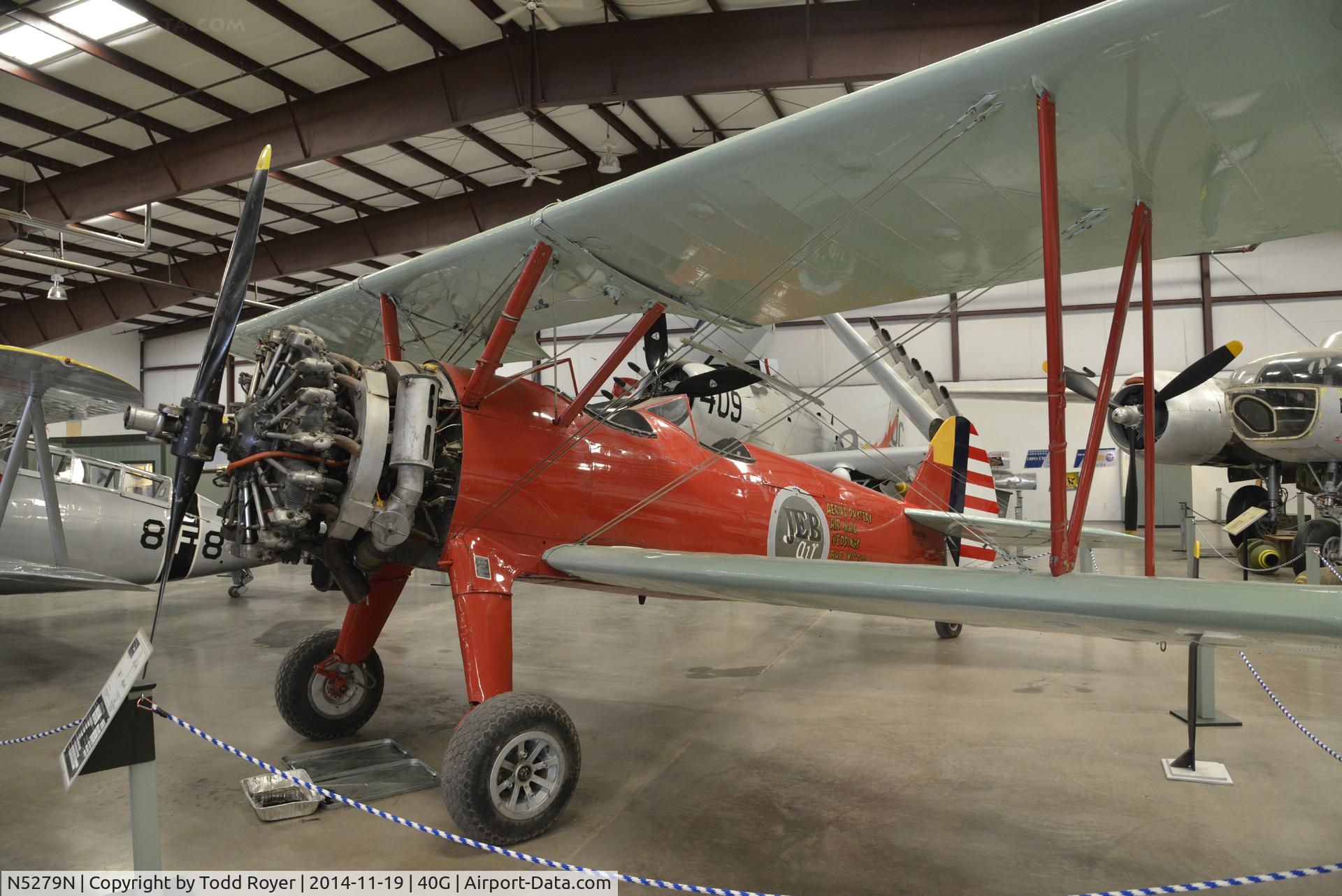 N5279N, 1942 Boeing E75 C/N 75-5926, On display at the Planes of Fame Valle location