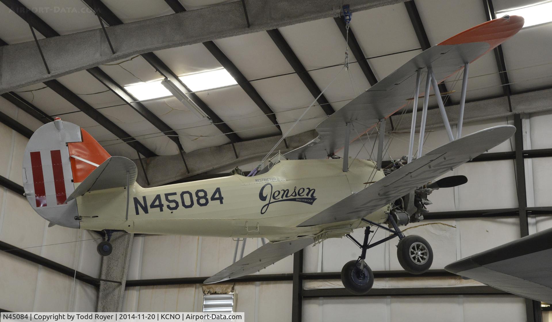 N45084, 1941 Naval Aircraft Factory N3N-3 C/N 4497, On display at the Pima Air and Space Museum