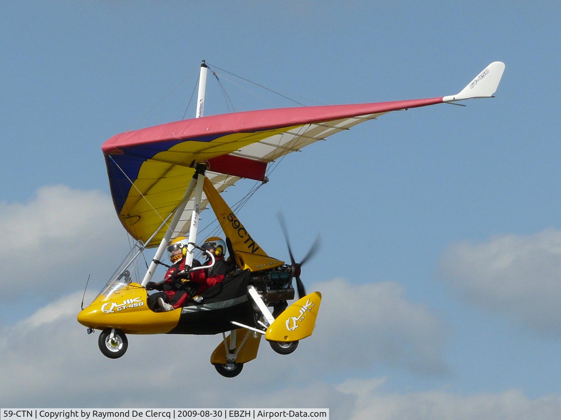 59-CTN, P&M Aviation Quik GT-450 C/N not found 59-CTN, Take-off from Kiewit airfield.