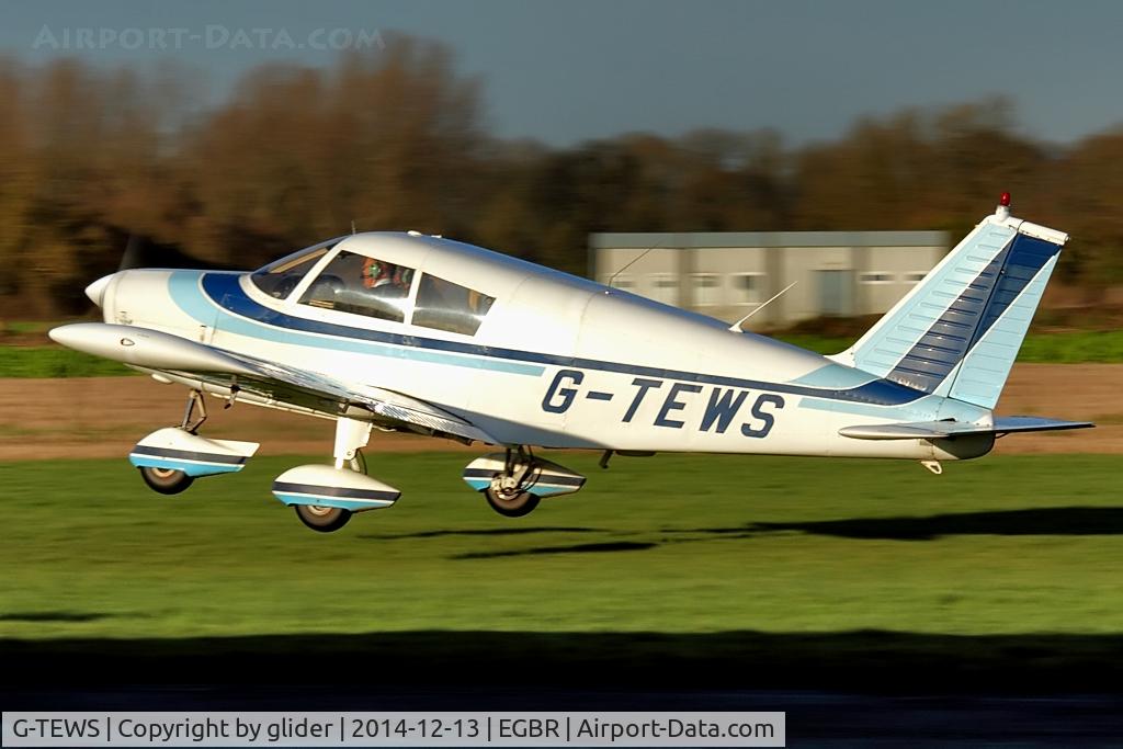 G-TEWS, 1968 Piper PA-28-140 Cherokee B C/N 28-25128, Departure