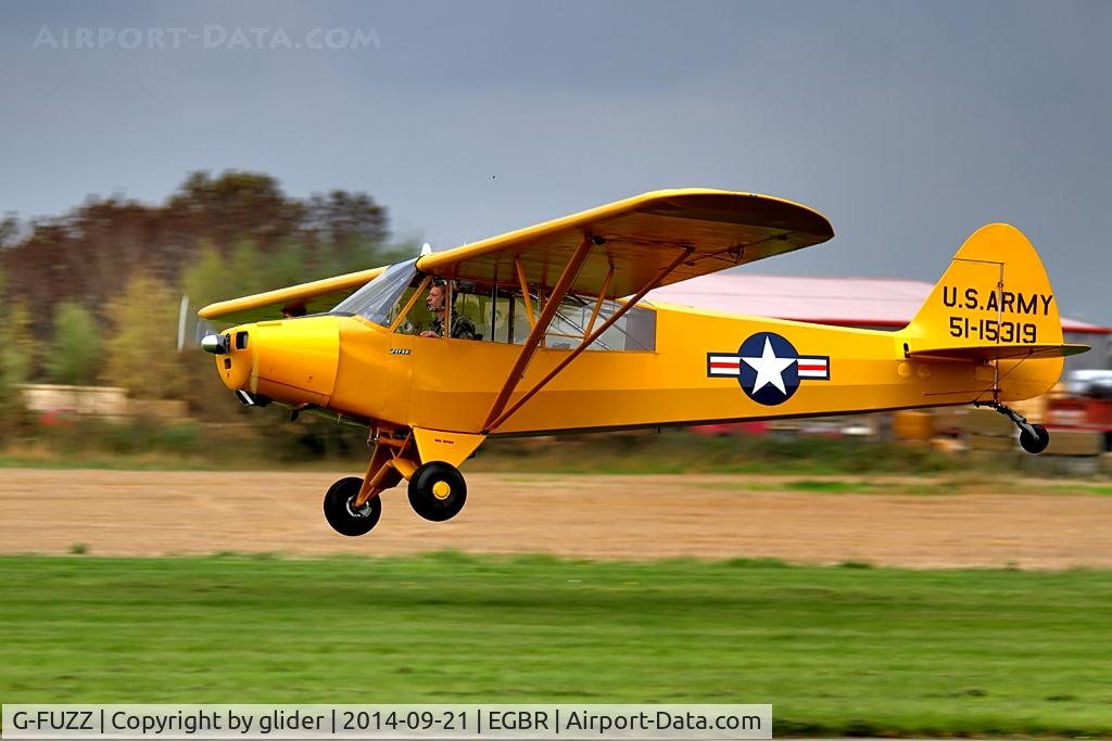 G-FUZZ, 1951 Piper L-18C Super Cub (PA-18-95) C/N 18-1016, Frequent visitor!!