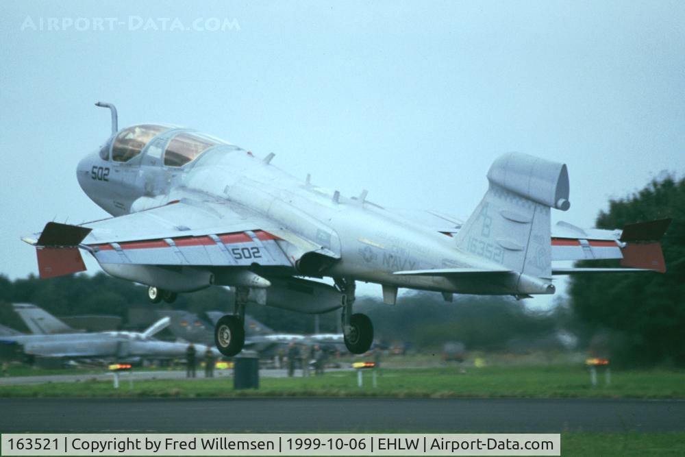163521, Grumman EA-6B Prowler C/N P-148, VAQ-137 aircraft