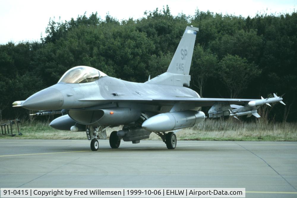 91-0415, 1994 General Dynamics F-16CJ Fighting Falcon C/N CC-113, 52FW aircraft