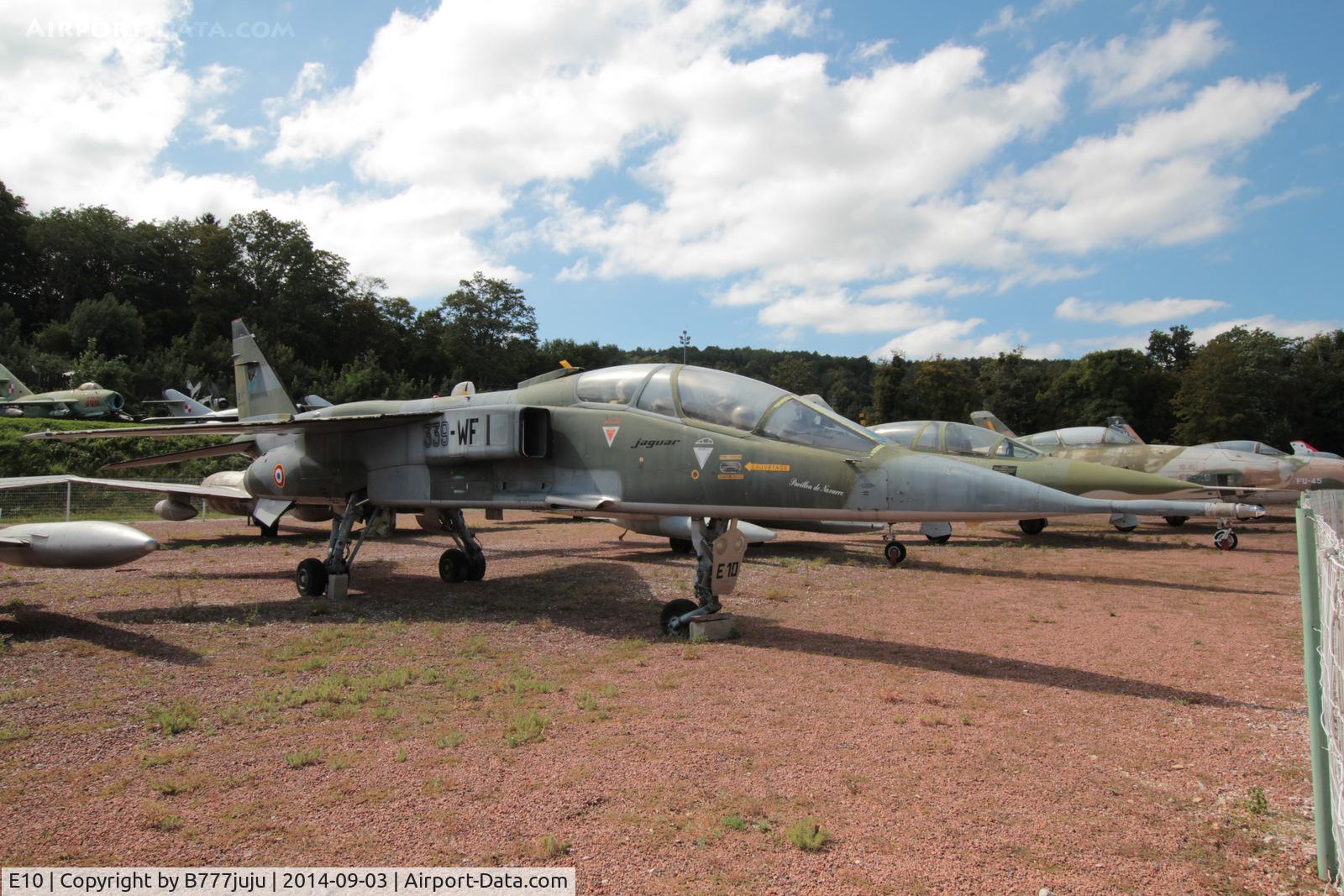 E10, Sepecat Jaguar E C/N E10, at Savigny-les-Beaune Museum
