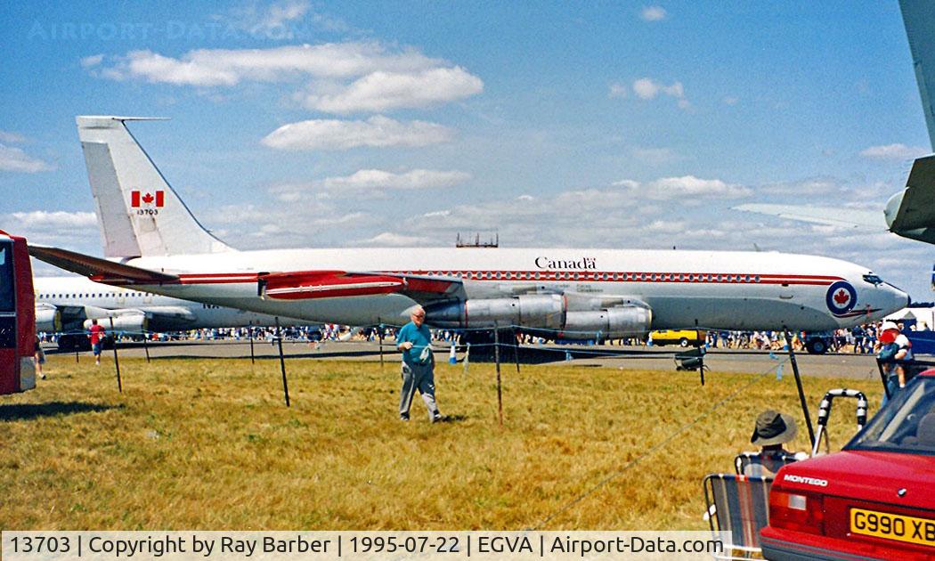 13703, 1970 Boeing CC-137 C/N 20317, Boeing CC-137 [20317] (Canadian Armed Forces) RAF Fairford~G 22/07/1995