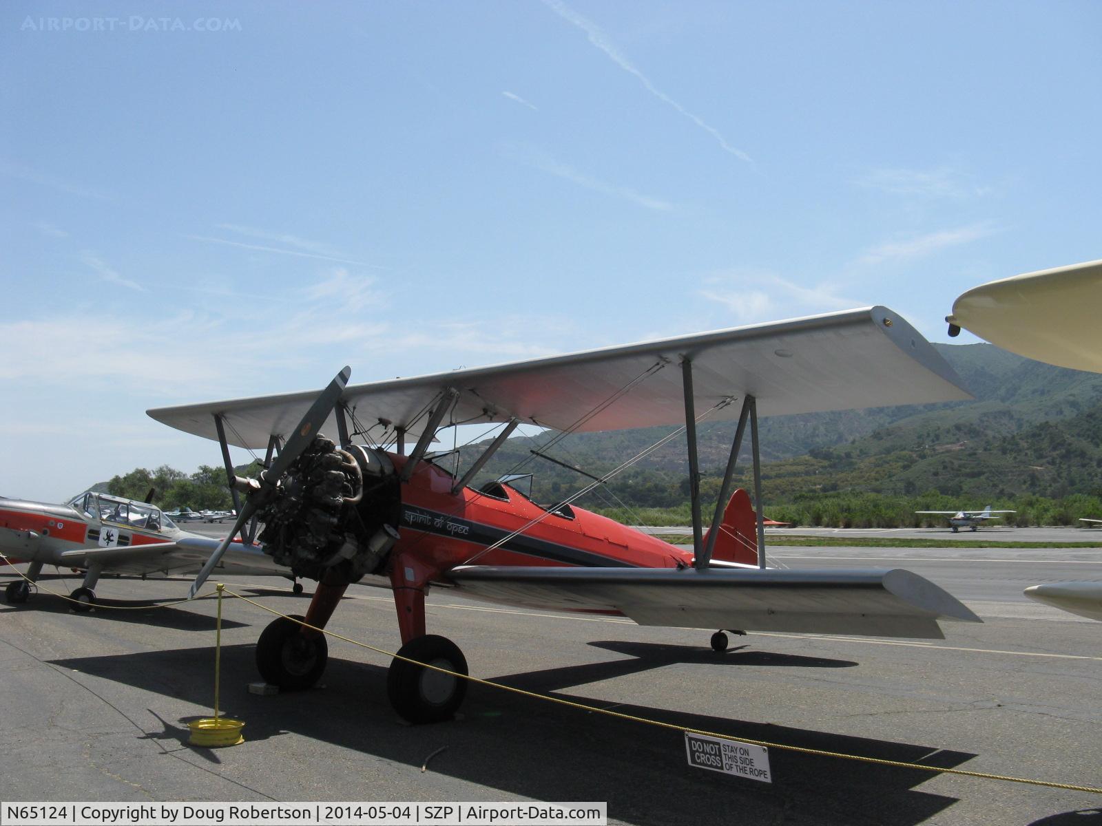 N65124, 1943 Boeing A75N1(PT17) C/N 75-1260, 1943 Boeing Stearman A75N1 (PT-17) 'Spirit of OPEC', P&W R-985 Wasp Jr. (by Jacobs) 450 Hp upgrade