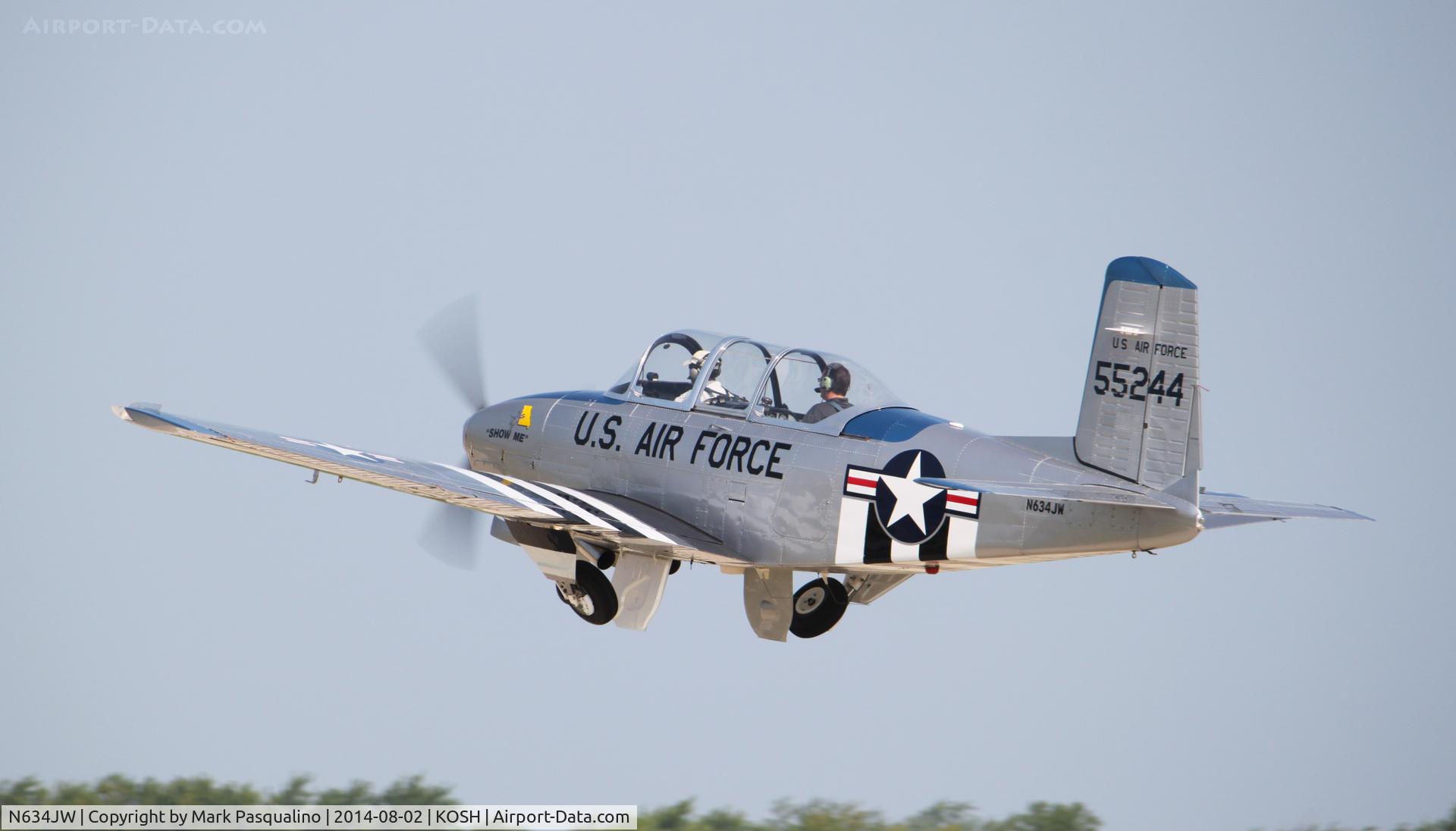N634JW, Beech A45 C/N G-801, Beech T-34A