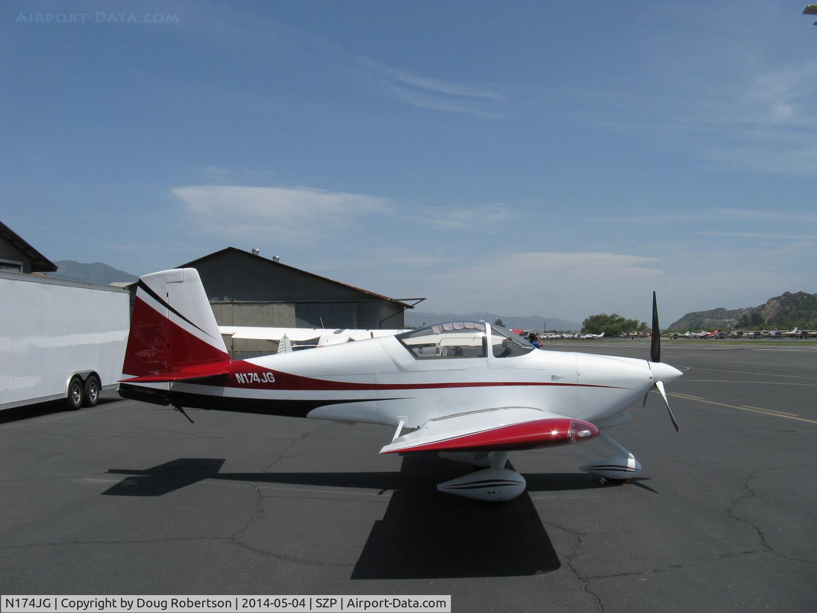 N174JG, 2008 Vans RV-7A C/N 70333, 2008 Healy JG SPECIAL Vans RV-7A, Lycoming O-360-B1A 180 Hp. excellent workmanship, finish and appearance