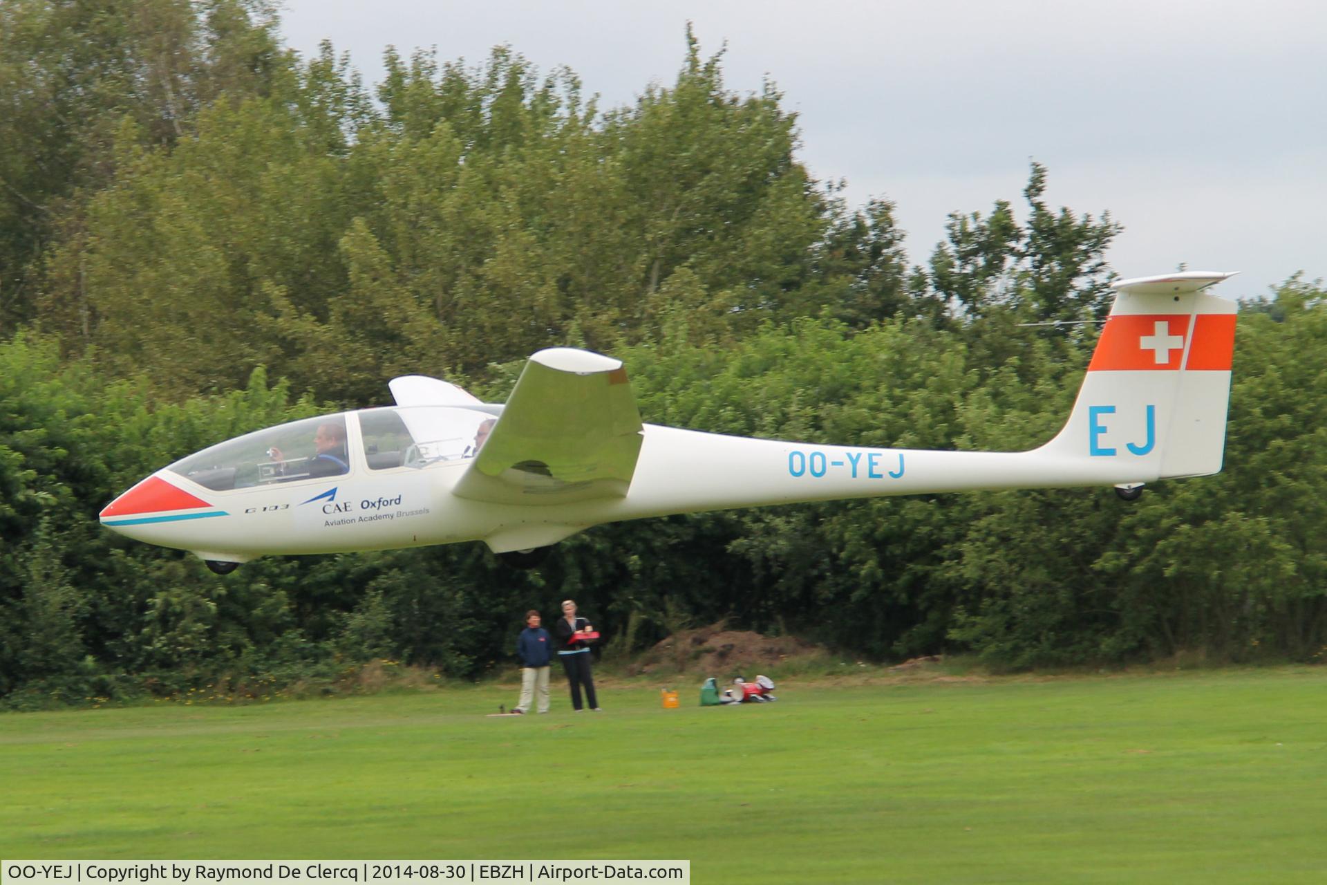 OO-YEJ, 1980 Grob G-103 Twin Astir II C/N 3537, Aero Kiewit, Hasselt.