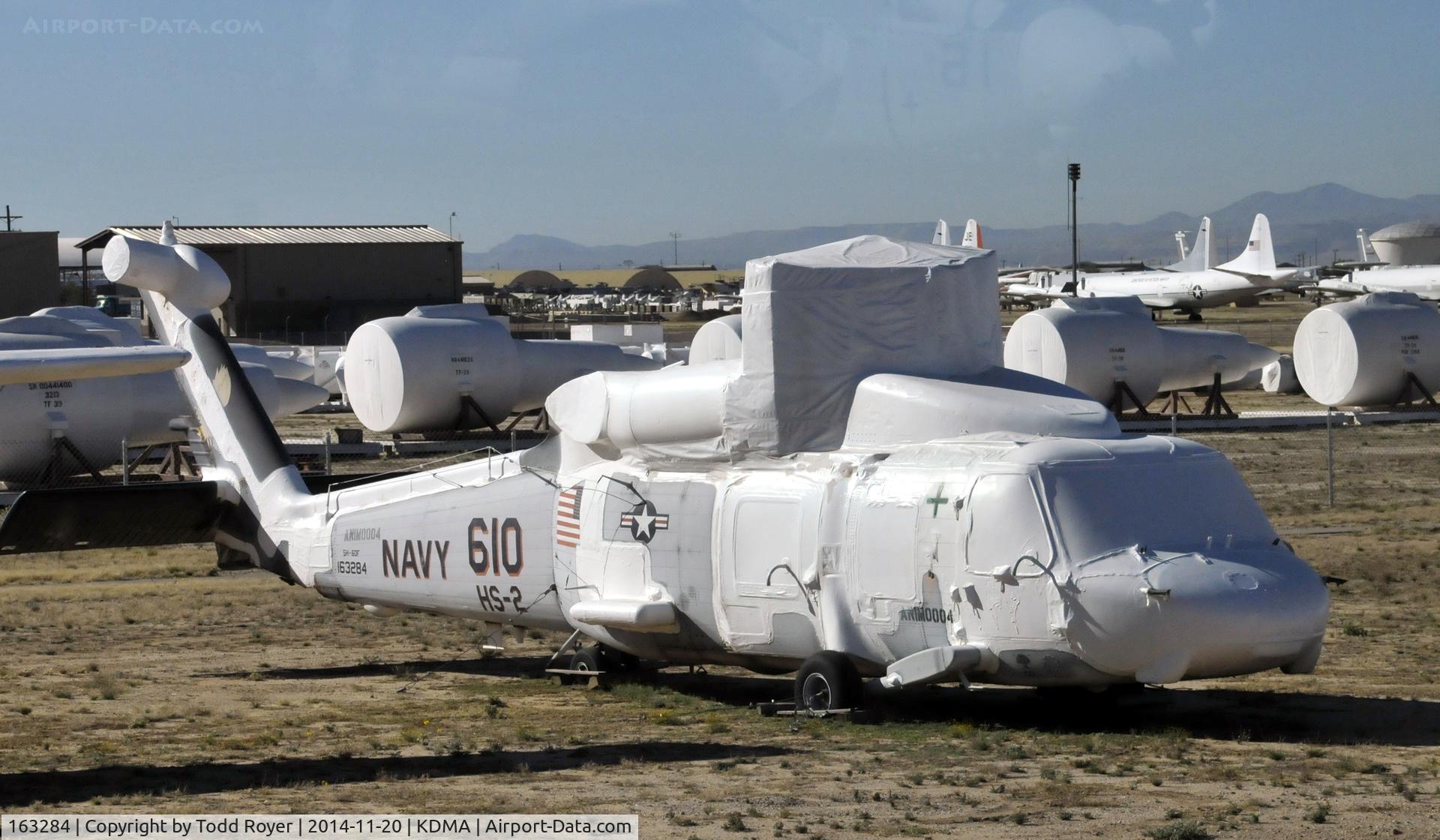163284, Sikorsky SH-60F Ocean Hawk C/N 70-613, Passing time at the 