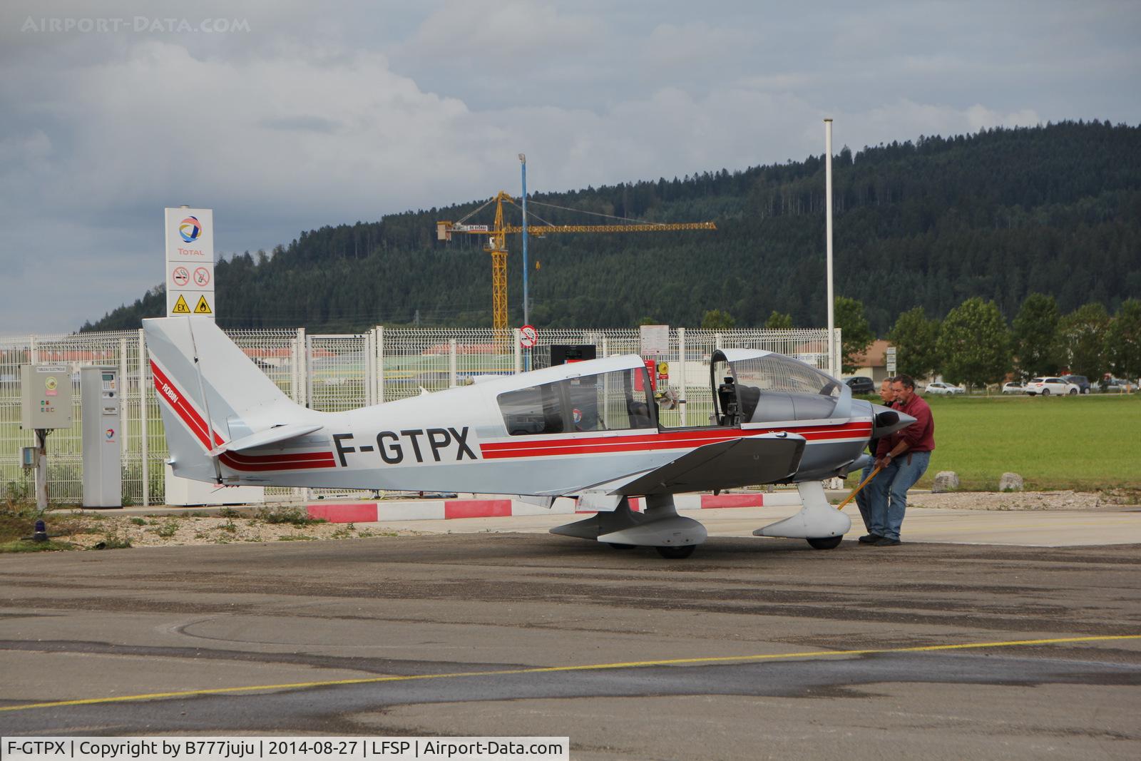 F-GTPX, Robin DR-400-180 Regent C/N 2436, at Pontarlier