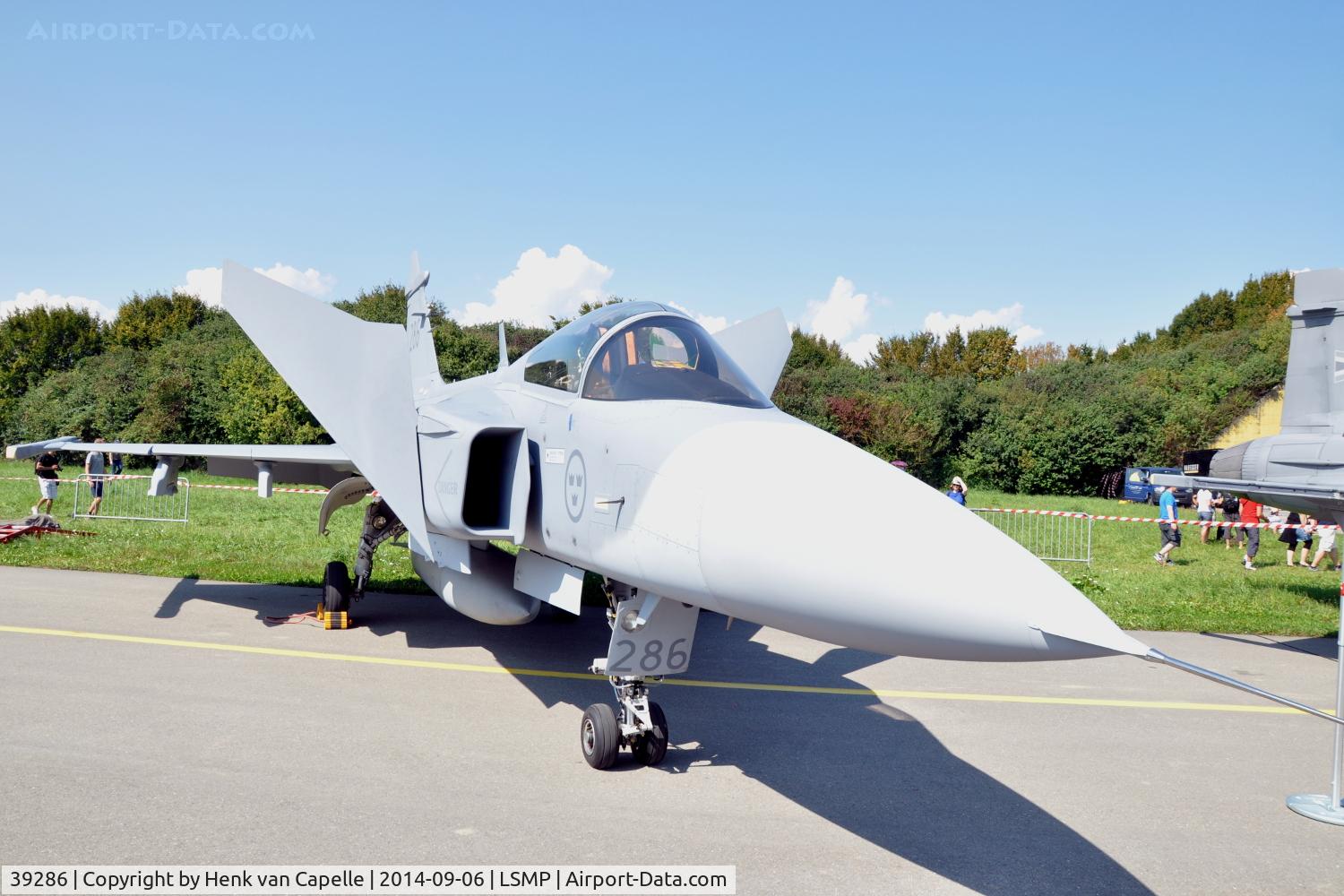 39286, Saab JAS-39C Gripen C/N 39286, Saab JAS39C Gripen of the Swedish Air Force at Payerne Air Base, Switzerland, AIR14