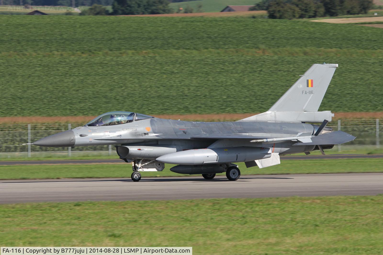 FA-116, 1980 SABCA F-16AM Fighting Falcon C/N 6H-116, AIR 14