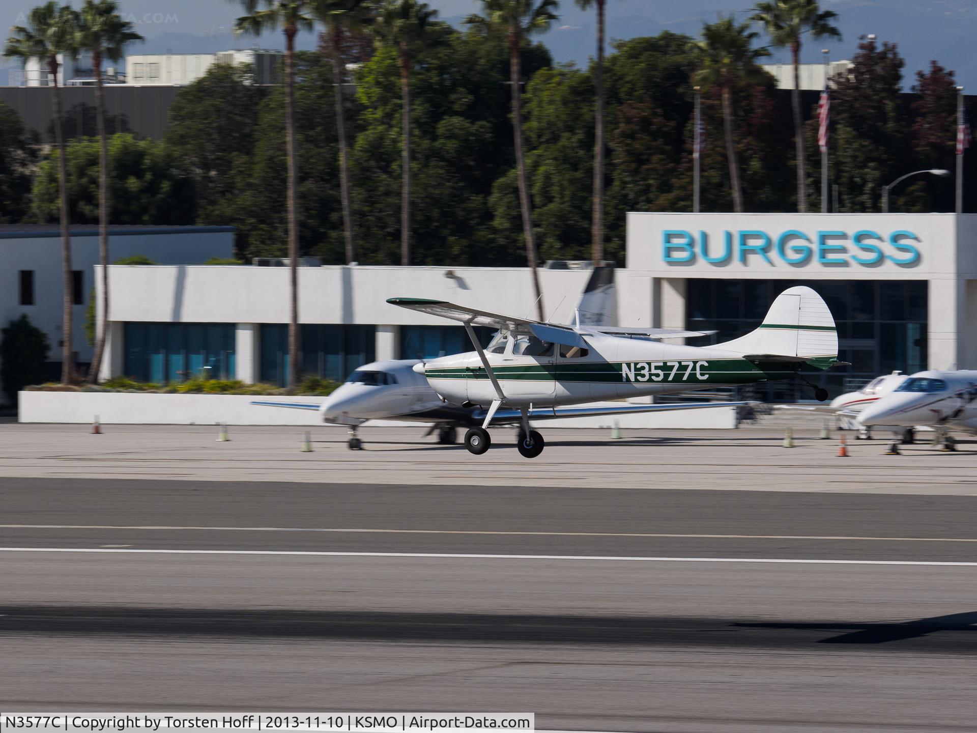 N3577C, 1954 Cessna 170B C/N 26621, N3577C arriving on RWY 21