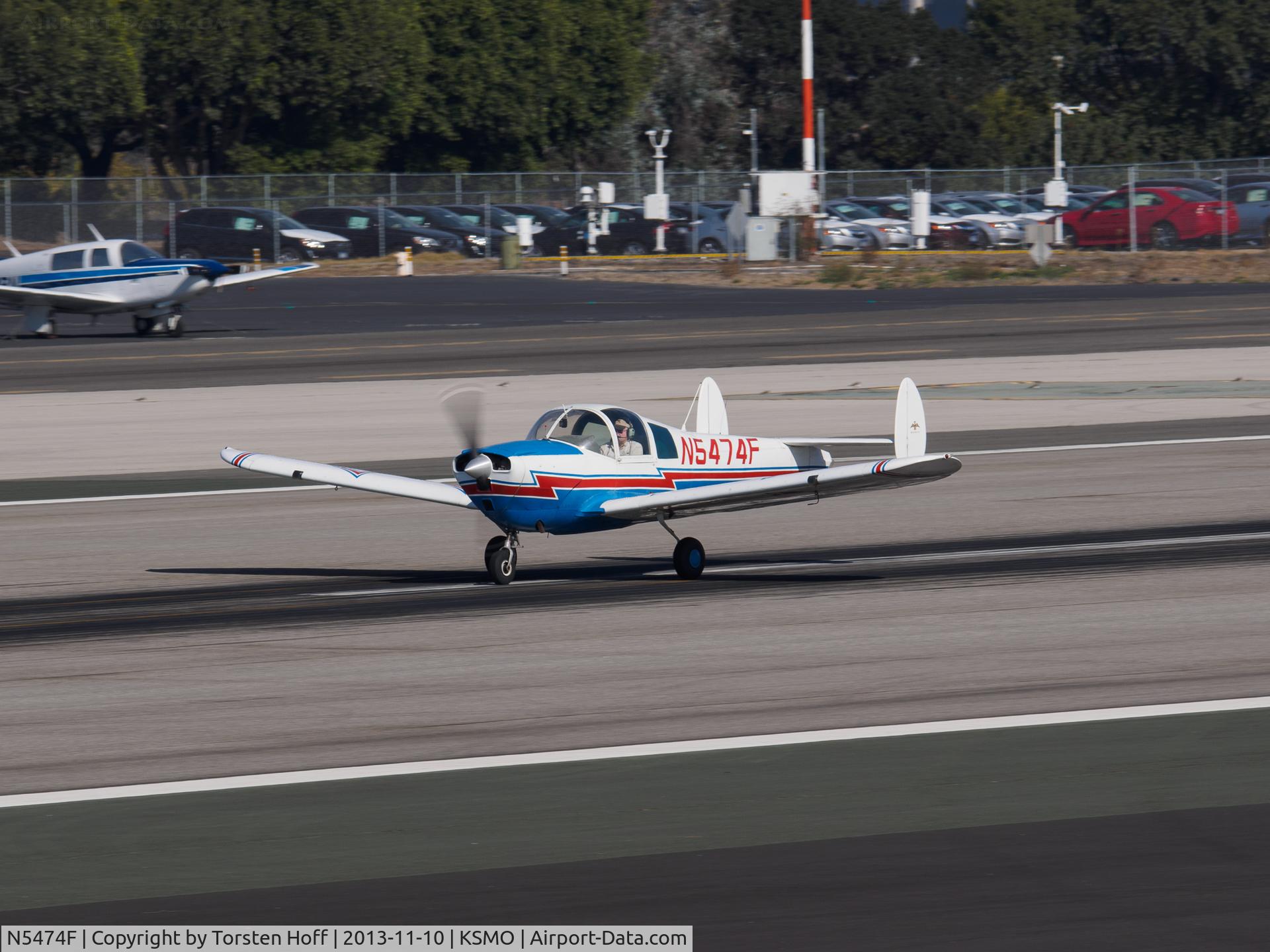 N5474F, 1968 Mooney A2a Cadet C/N B-274, N5474F departing from RWY 21