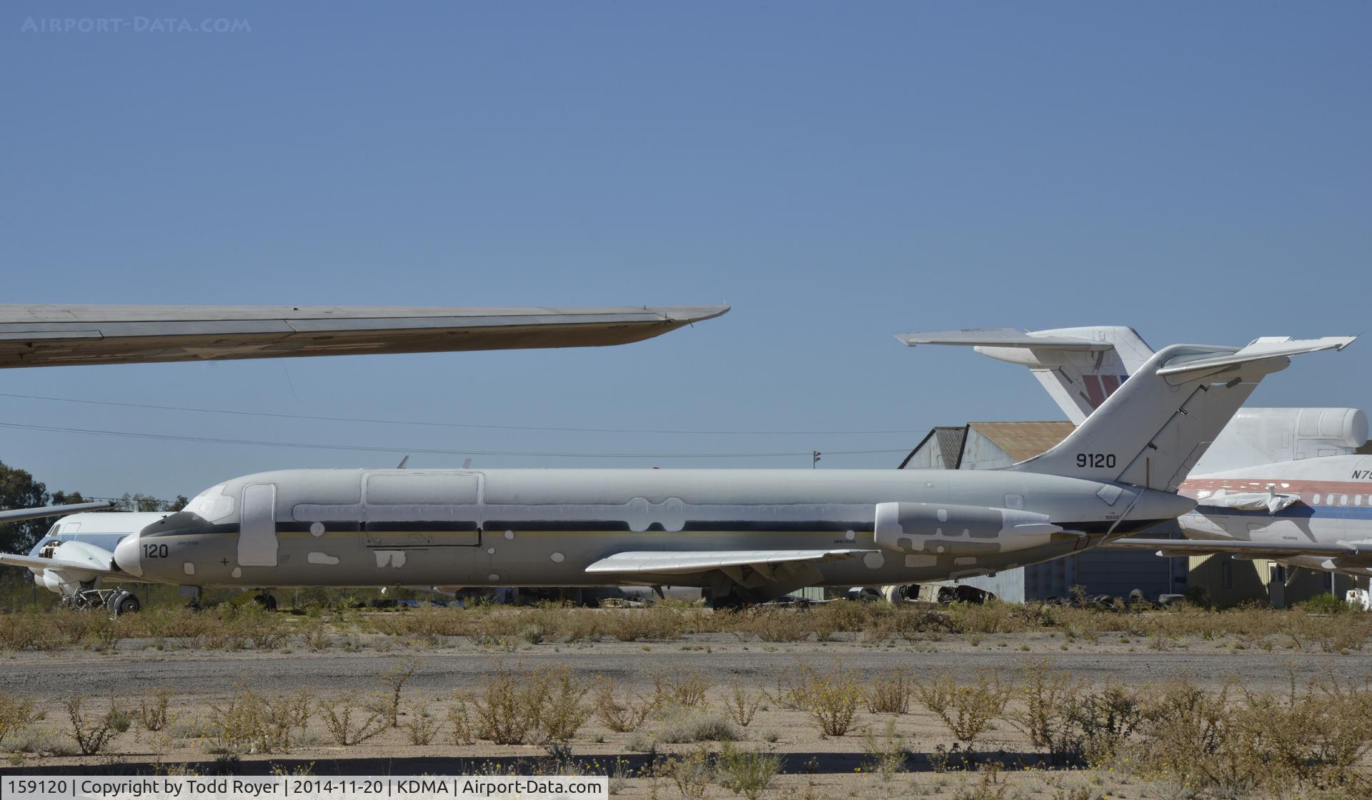 159120, 1973 McDonnell Douglas C-9B Skytrain II C/N 47586, In storage at the Pima Air and Space Museum