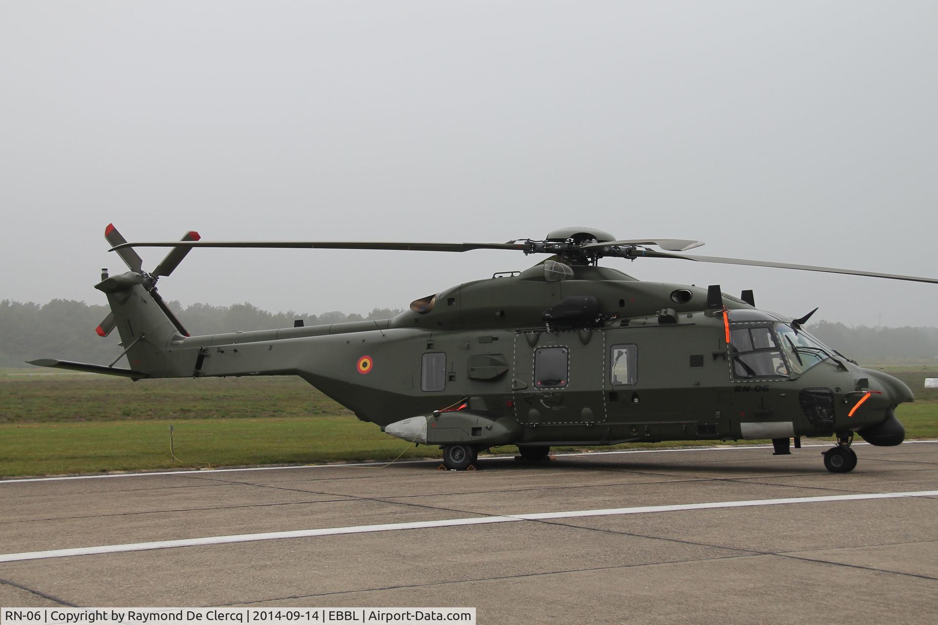 RN-06, 2013 NHI NH-90 TTH Caiman C/N 1296/TBEA02, Kleine Brogel Airshow 2014.