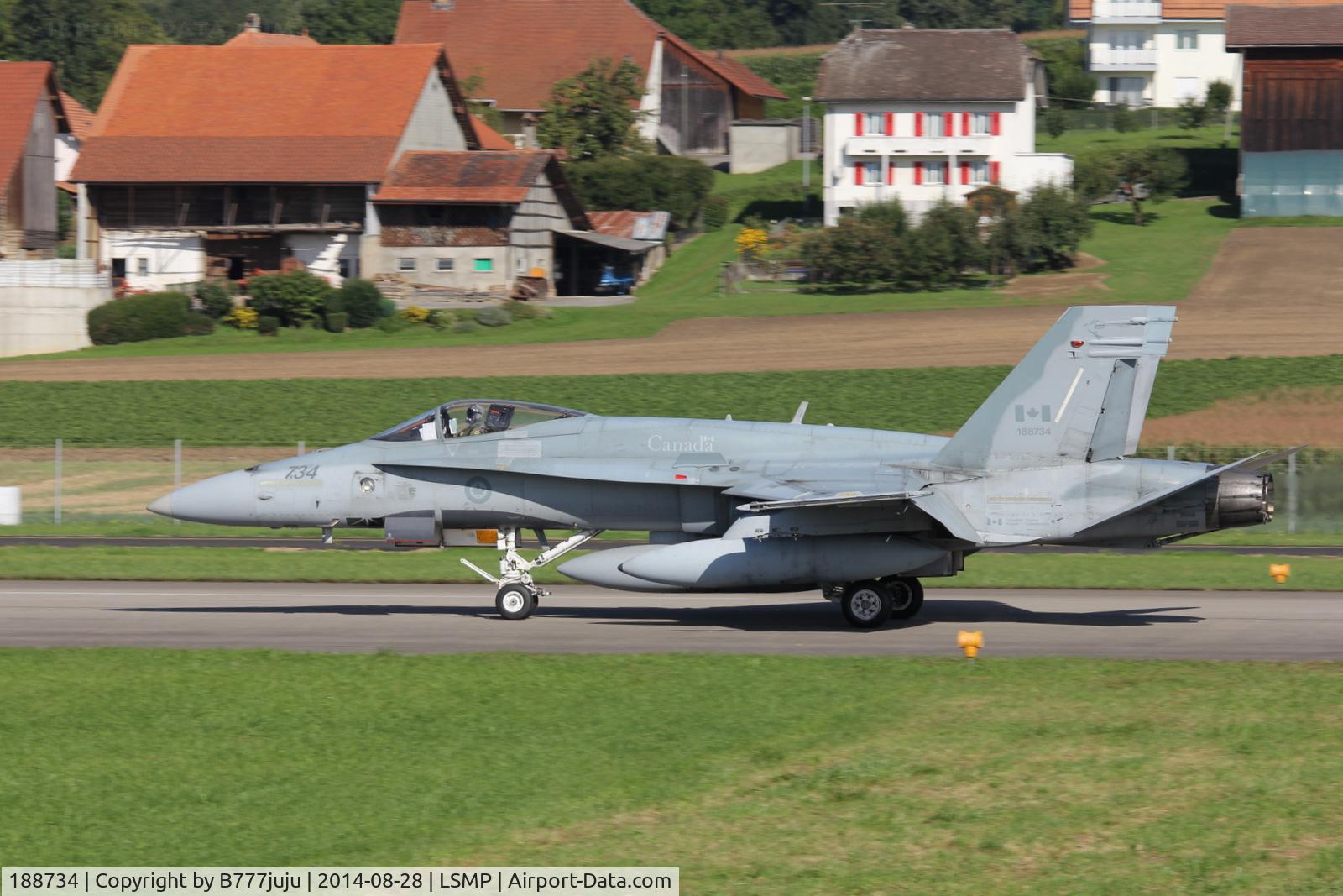 188734, McDonnell Douglas CF-188A Hornet C/N 0249/A198, at AIR14