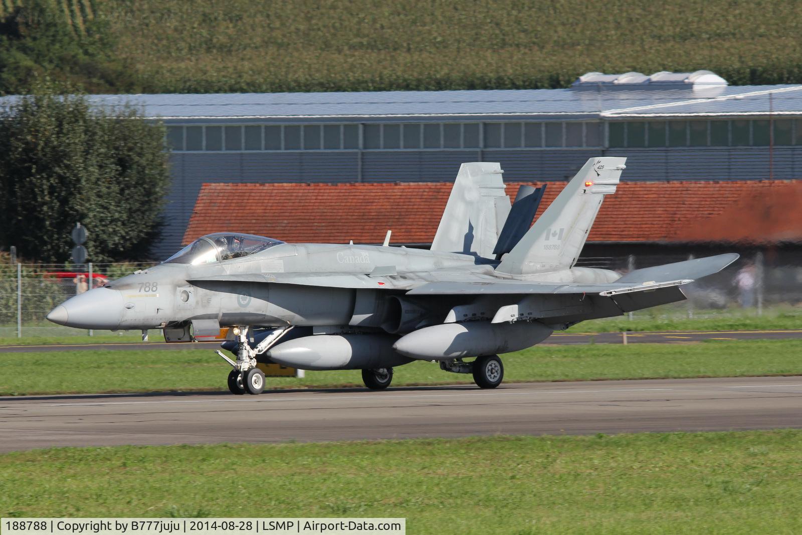 188788, 1987 McDonnell Douglas CF-188A Hornet C/N 0599/A506, at AIR14
