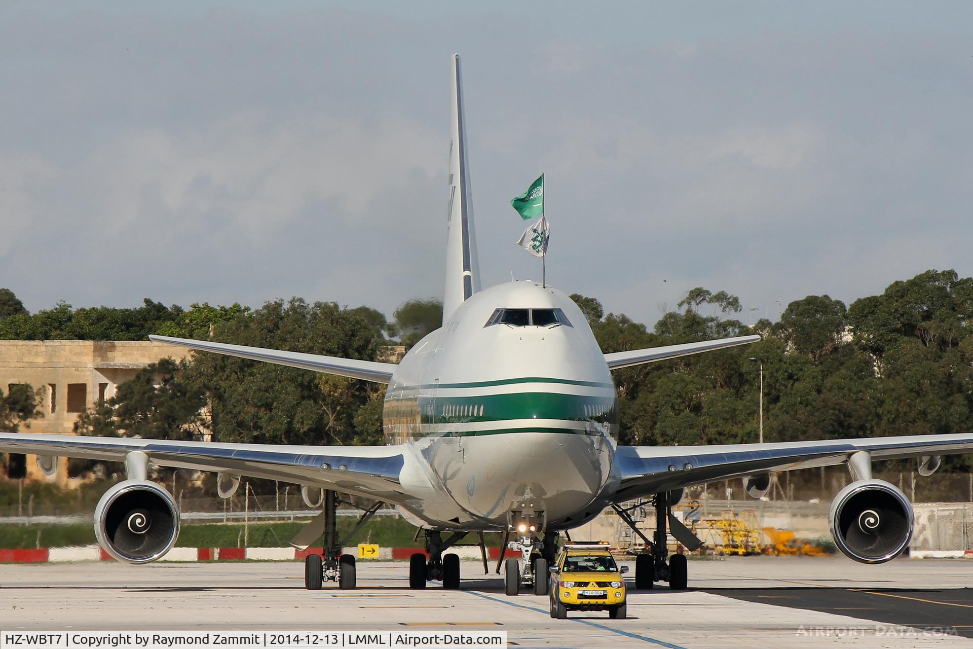HZ-WBT7, 1992 Boeing 747-4J6 C/N 25880, B747-400 HZ-WBT7 Royal Saudi Kingdom Holding