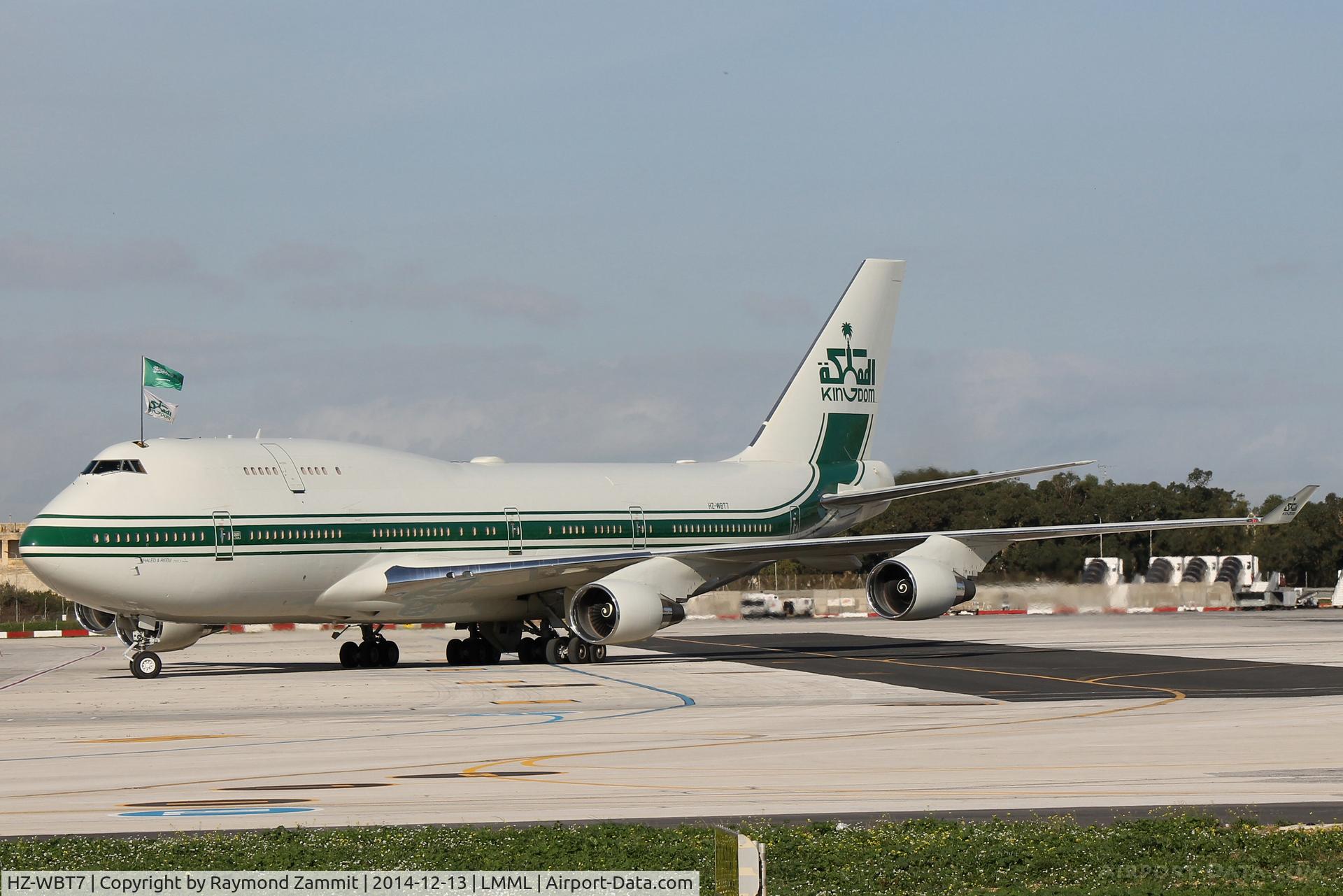 HZ-WBT7, 1992 Boeing 747-4J6 C/N 25880, B747-400 HZ-WBT7 Royal Saudi Kingdom Holding