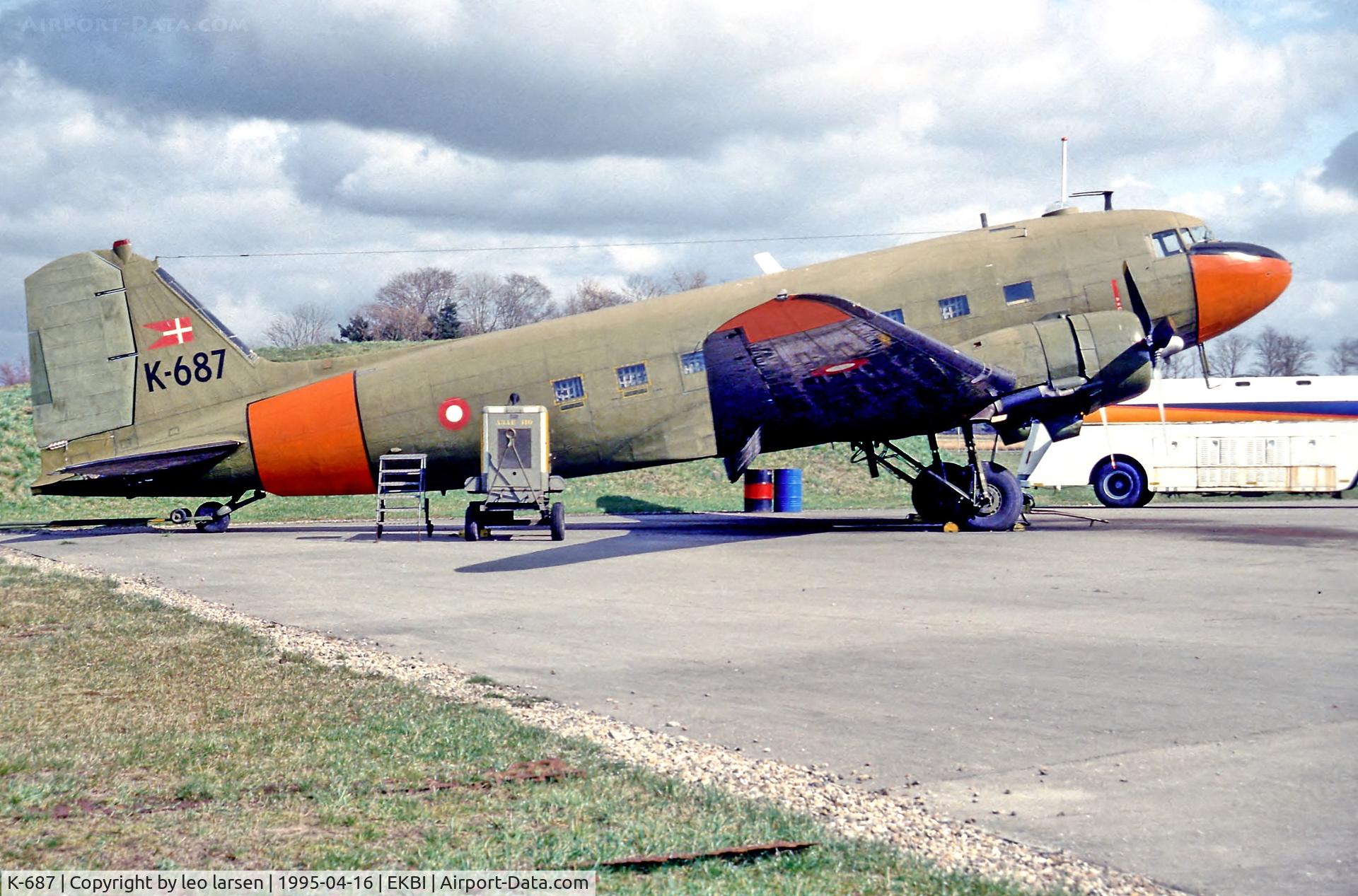 K-687, 1942 Douglas C-47A Skytrain C/N 19200, Billund Museum 16.4.95
