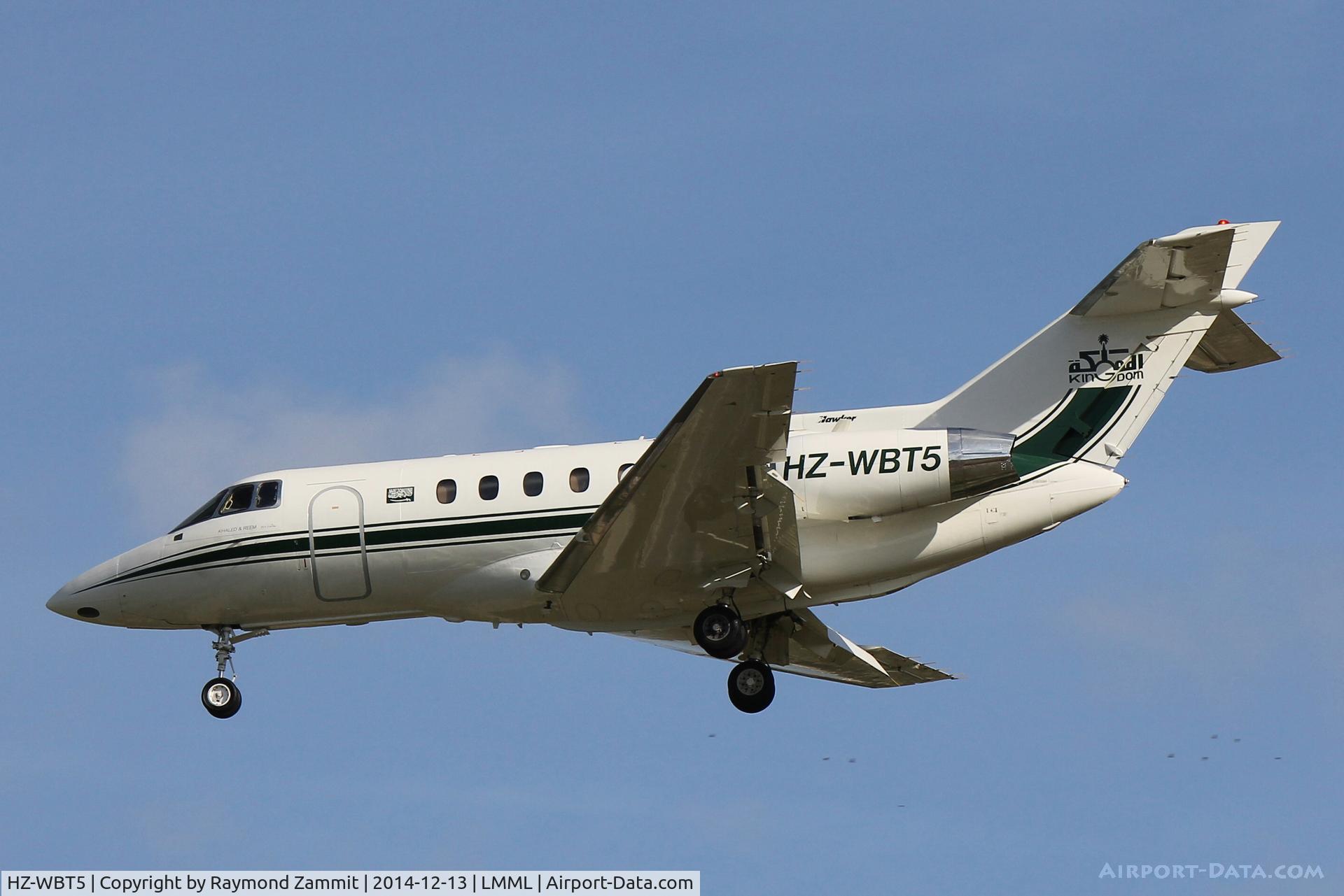 HZ-WBT5, 1985 British Aerospace BAe.125 Series 800A C/N 258032, Bae125 HZ-WBT5 Royal Saudi Kingdom Holding