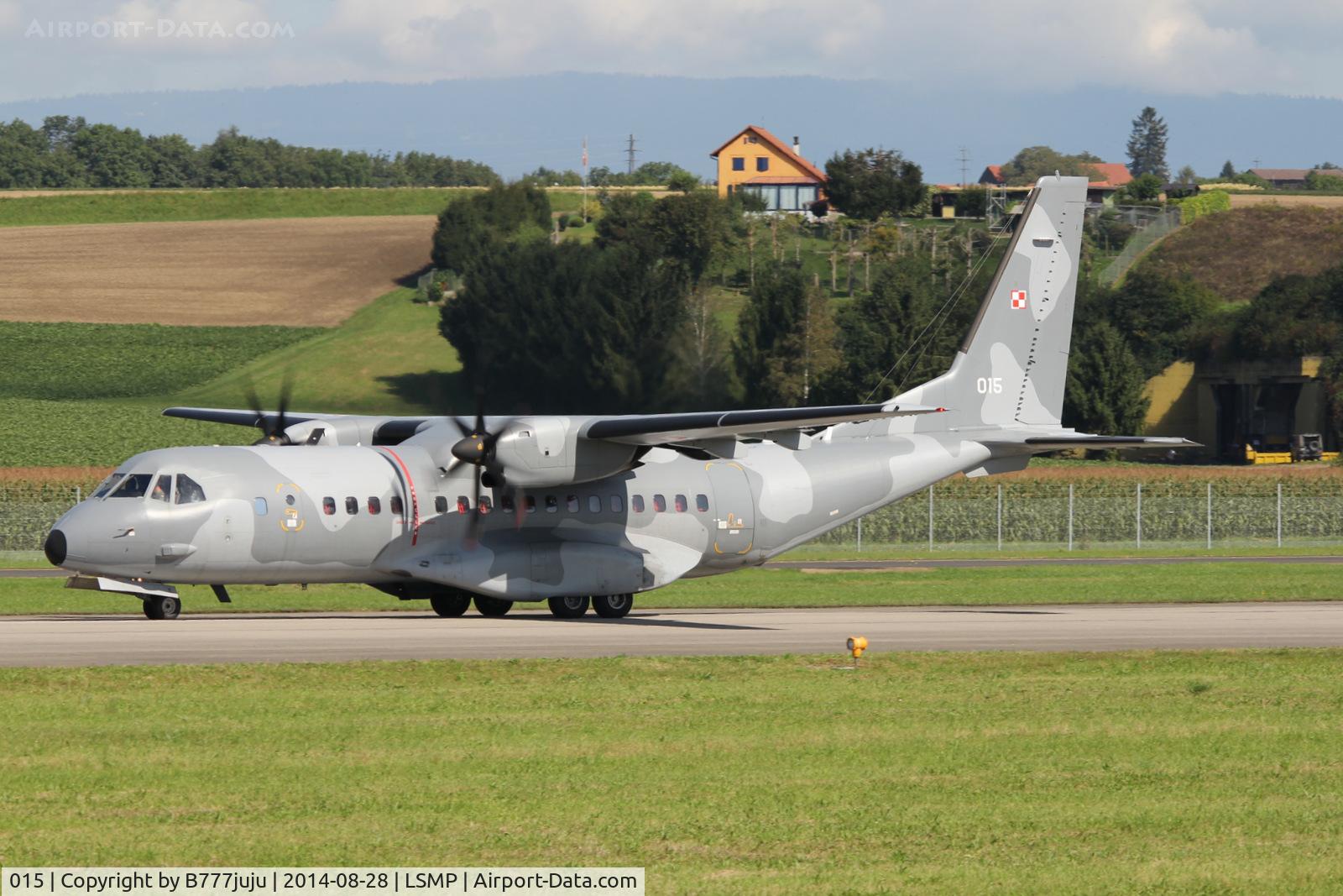 015, 2004 CASA C-295M C/N S-015, with new peint at AIR14