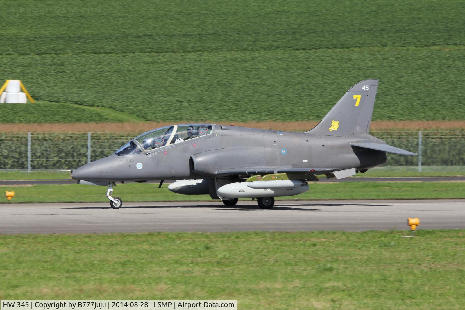 HW-345, British Aerospace Hawk Mk.51 C/N 312242, Midnight Hawks 7 at AIR14